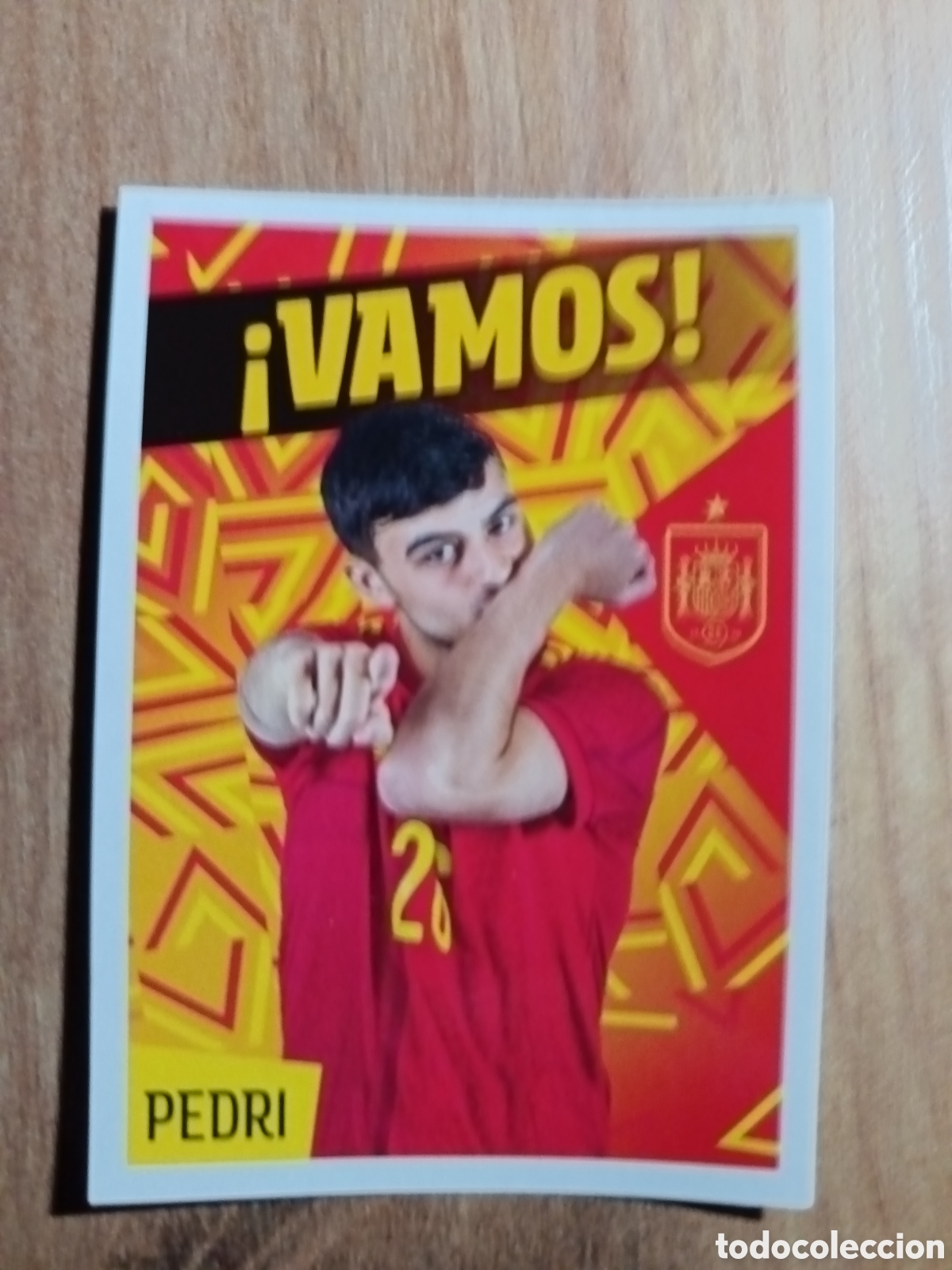 Cromos de Futebol: 30 Pedri LOS IDOLOS DE LA ROJA ESPA&Ntilde;A CRACKS MUNDIALES 2022 PANINI