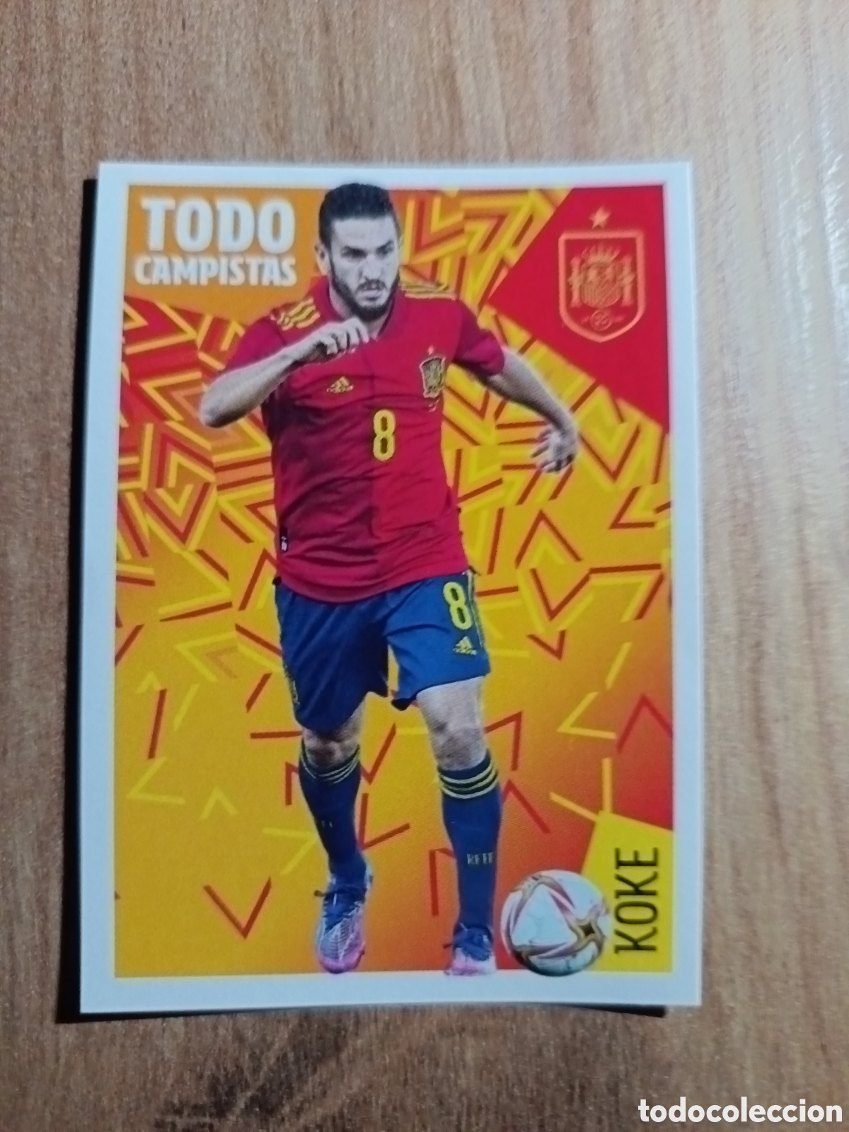 Cromos de f&uacute;tbol: 26 Koke LOS IDOLOS DE LA ROJA ESPA&Ntilde;A CRACKS MUNDIALES 2022 PANINI
