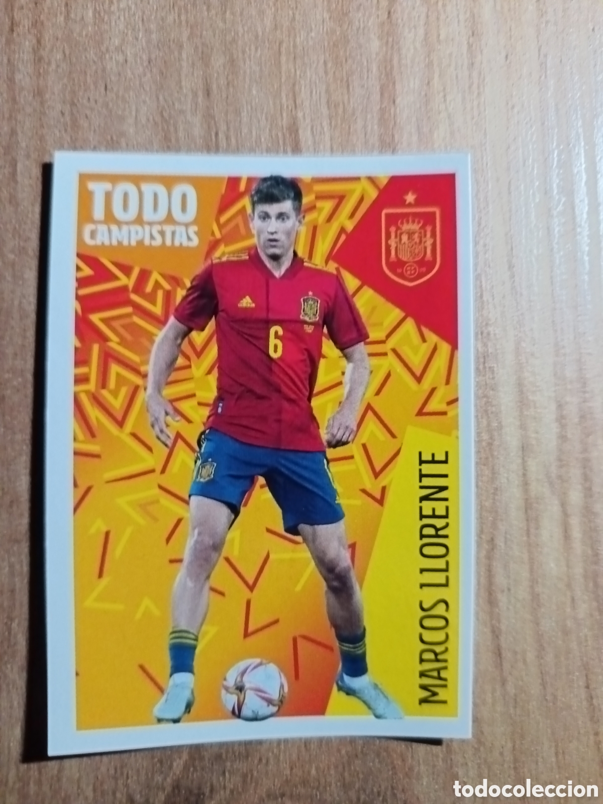 Cromos de f&uacute;tbol: 25 Marco Llorente LOS IDOLOS DE LA ROJA ESPA&Ntilde;A CRACKS MUNDIALES 2022 PANINI