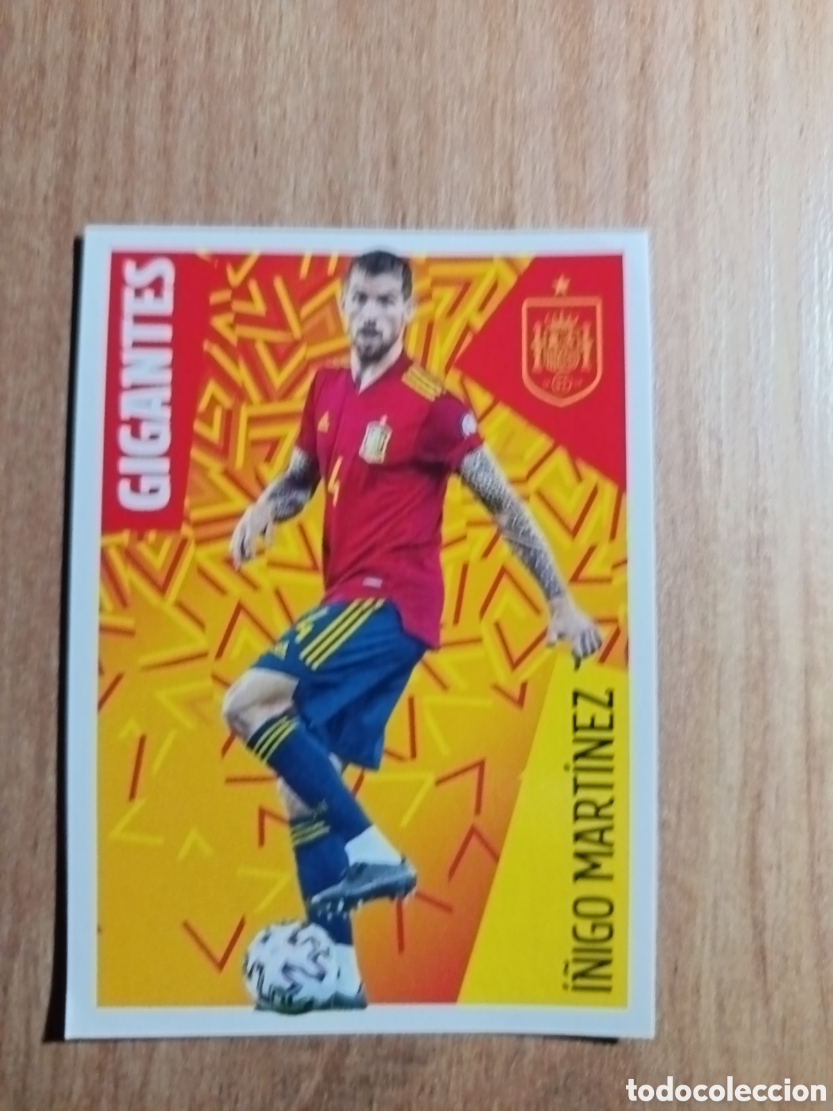 Cromos de f&uacute;tbol: 18 &Iacute;&ntilde;igo Mart&iacute;nez LOS IDOLOS DE LA ROJA ESPA&Ntilde;A CRACKS MUNDIALES 2022 PANINI