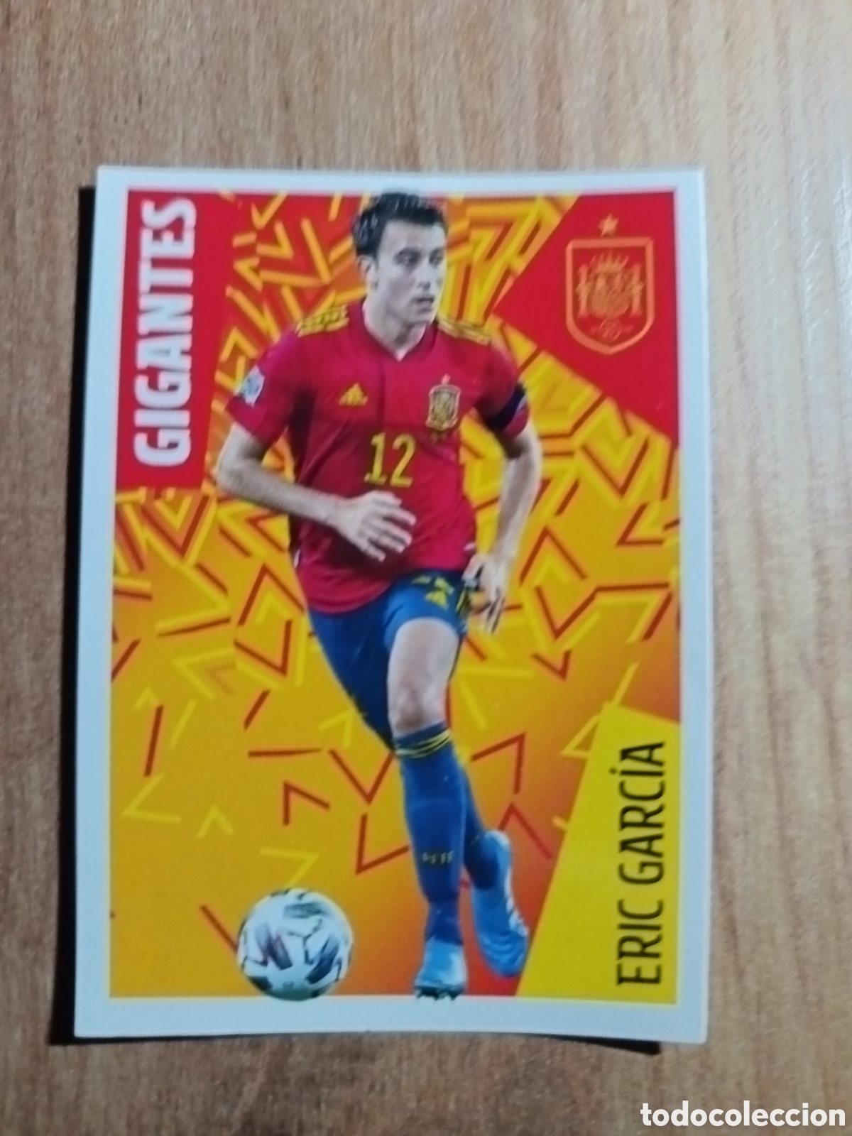Cromos de f&uacute;tbol: 17 Eric Garc&iacute;a LOS IDOLOS DE LA ROJA ESPA&Ntilde;A CRACKS MUNDIALES 2022 PANINI