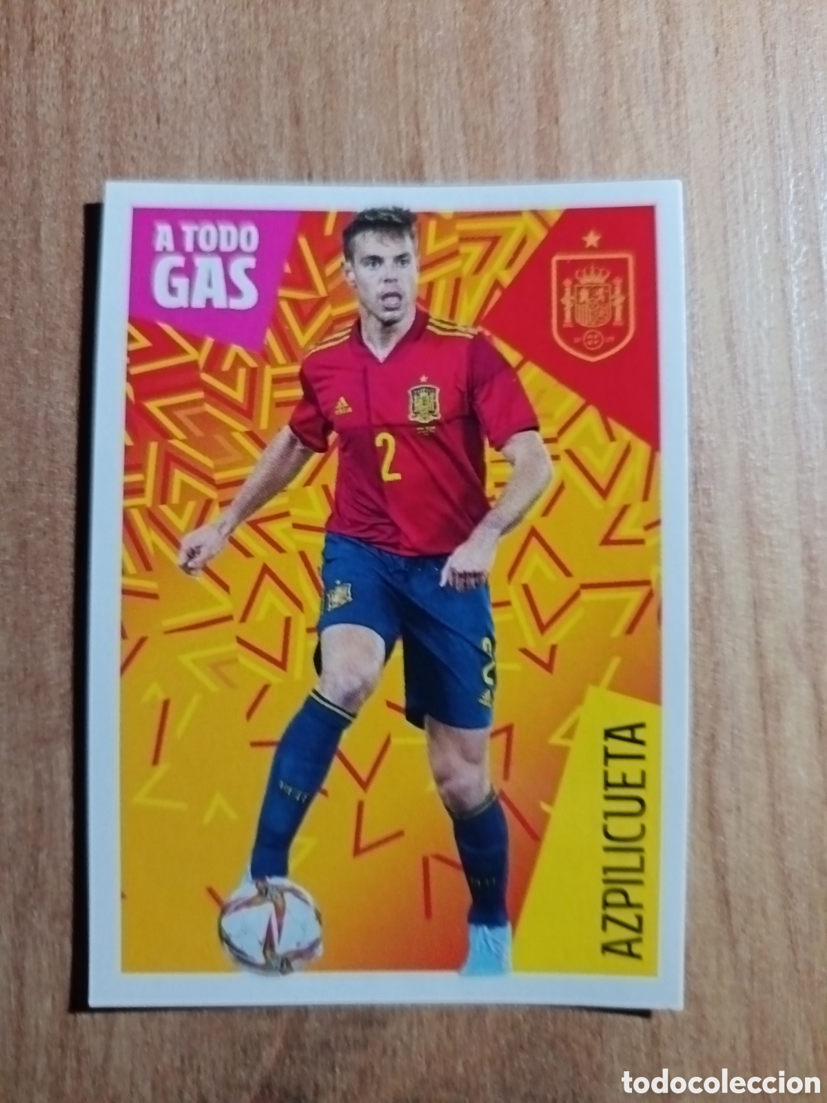 Cromos de f&uacute;tbol: 12 Azpilicueta LOS IDOLOS DE LA ROJA ESPA&Ntilde;A CRACKS MUNDIALES 2022 PANINI