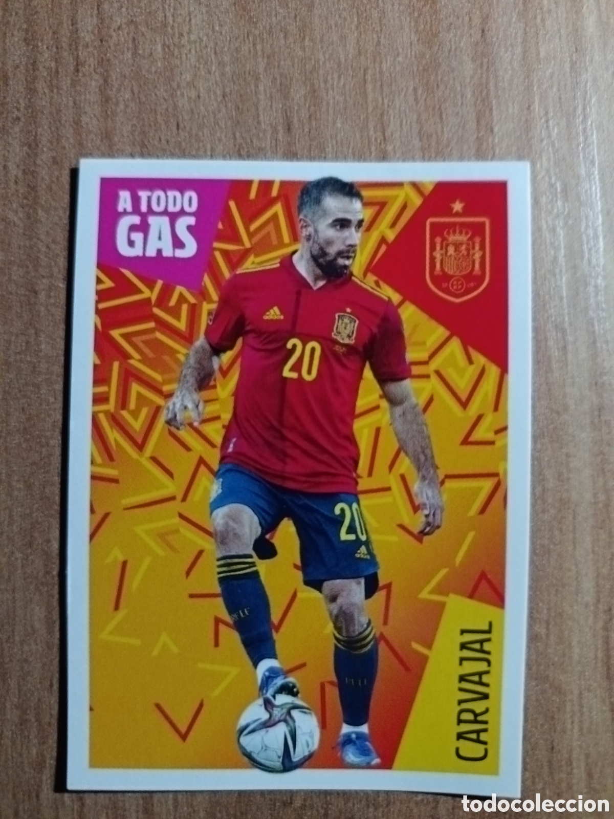 Cromos de f&uacute;tbol: 11 Carvajal LOS IDOLOS DE LA ROJA ESPA&Ntilde;A CRACKS MUNDIALES 2022 PANINI