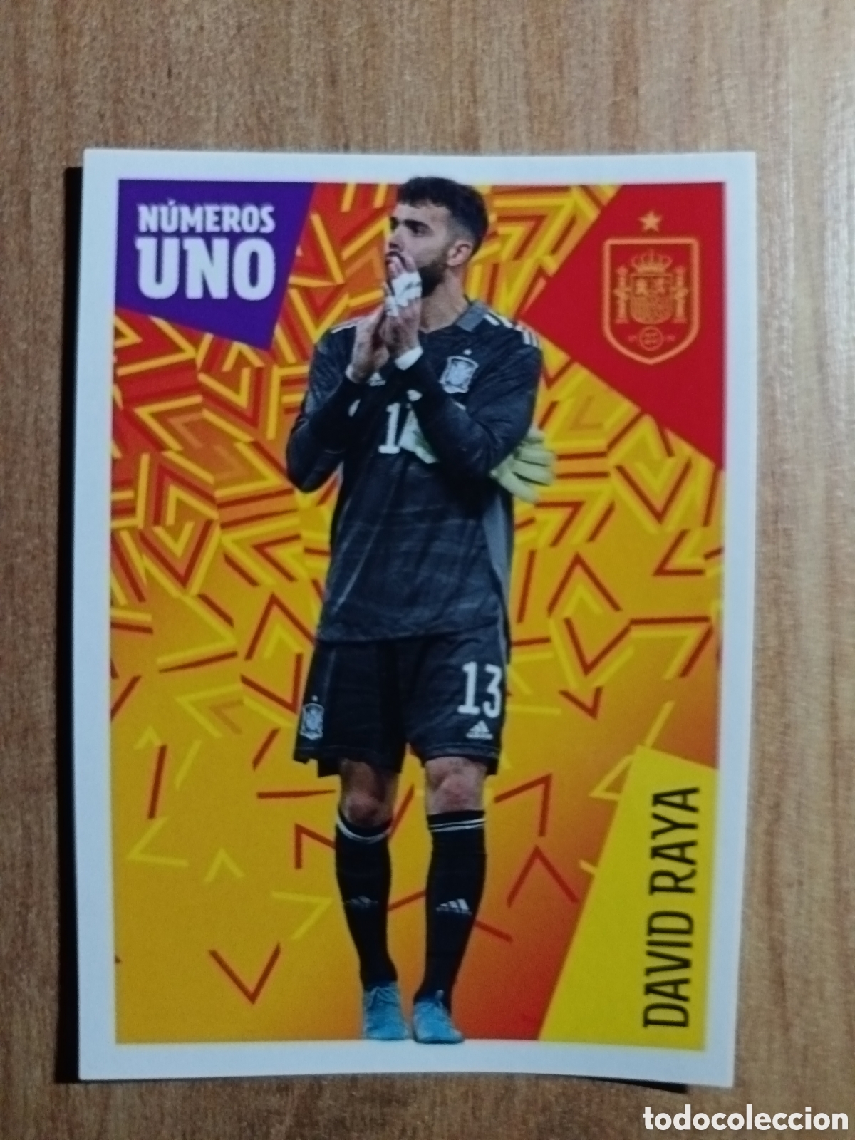 Cromos de f&uacute;tbol: 10 David Raya LOS IDOLOS DE LA ROJA ESPA&Ntilde;A CRACKS MUNDIALES 2022 PANINI