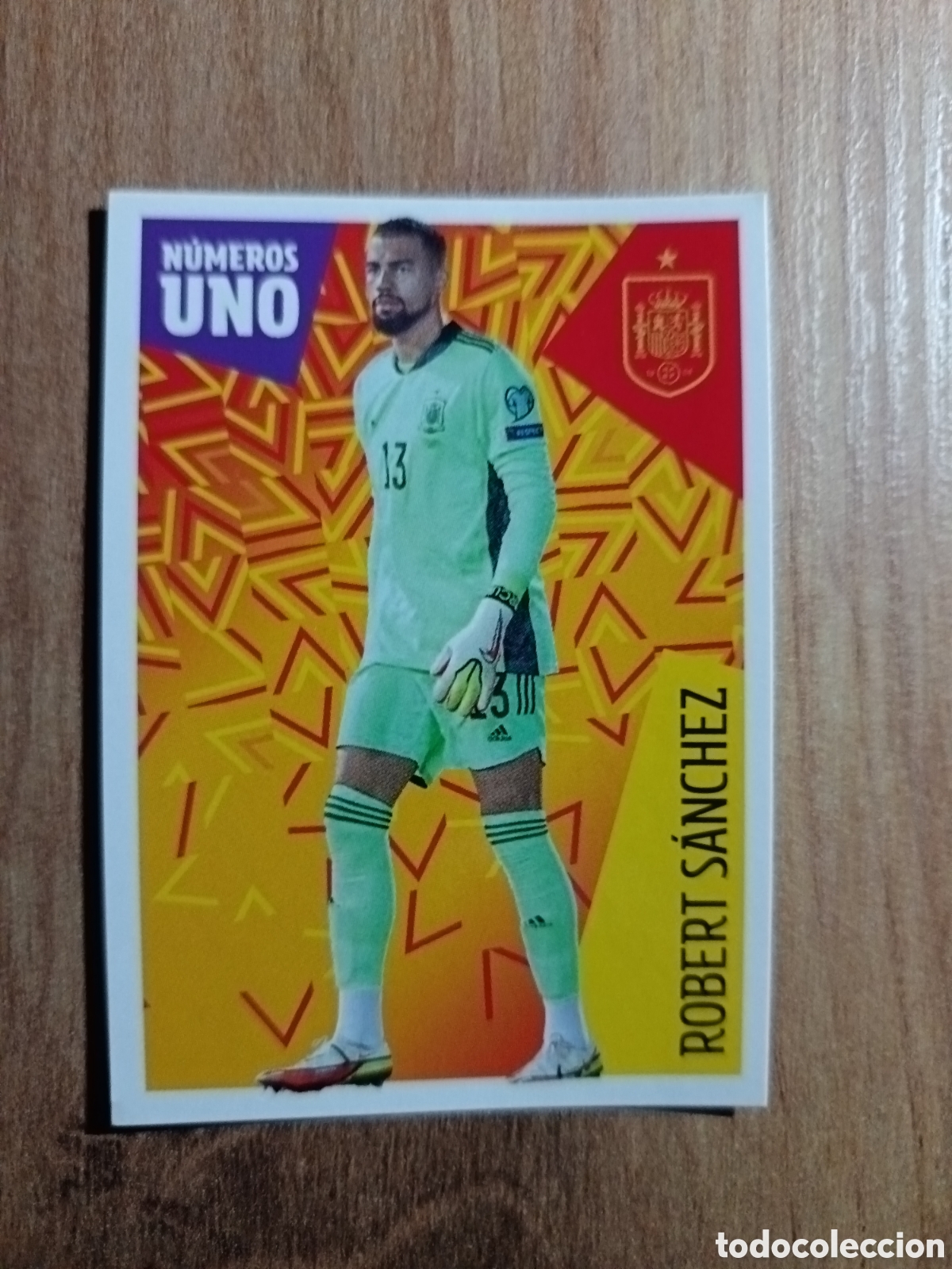 Cromos de f&uacute;tbol: 9 Roberto S&aacute;nchez LOS IDOLOS DE LA ROJA ESPA&Ntilde;A CRACKS MUNDIALES 2022 PANINI