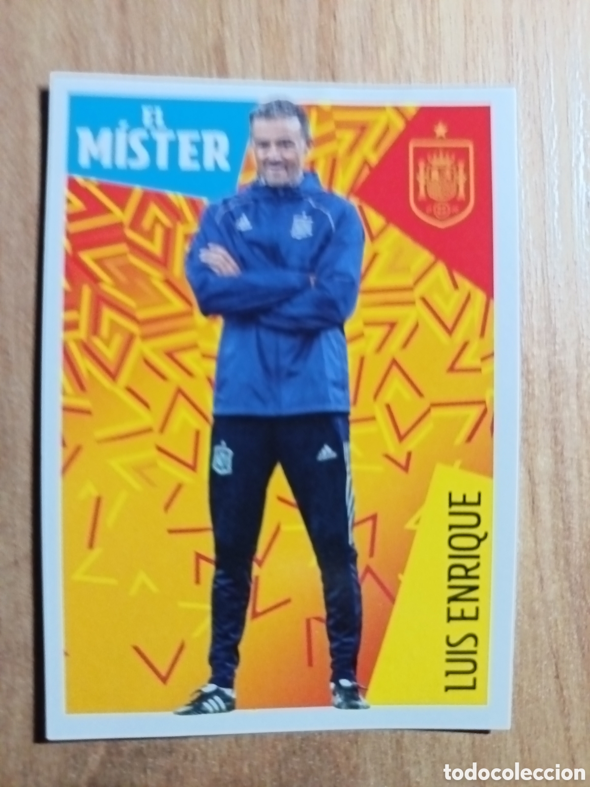 Cromos de f&uacute;tbol: 6 Luis Enrique LOS IDOLOS DE LA ROJA ESPA&Ntilde;A CRACKS MUNDIALES 2022 PANINI