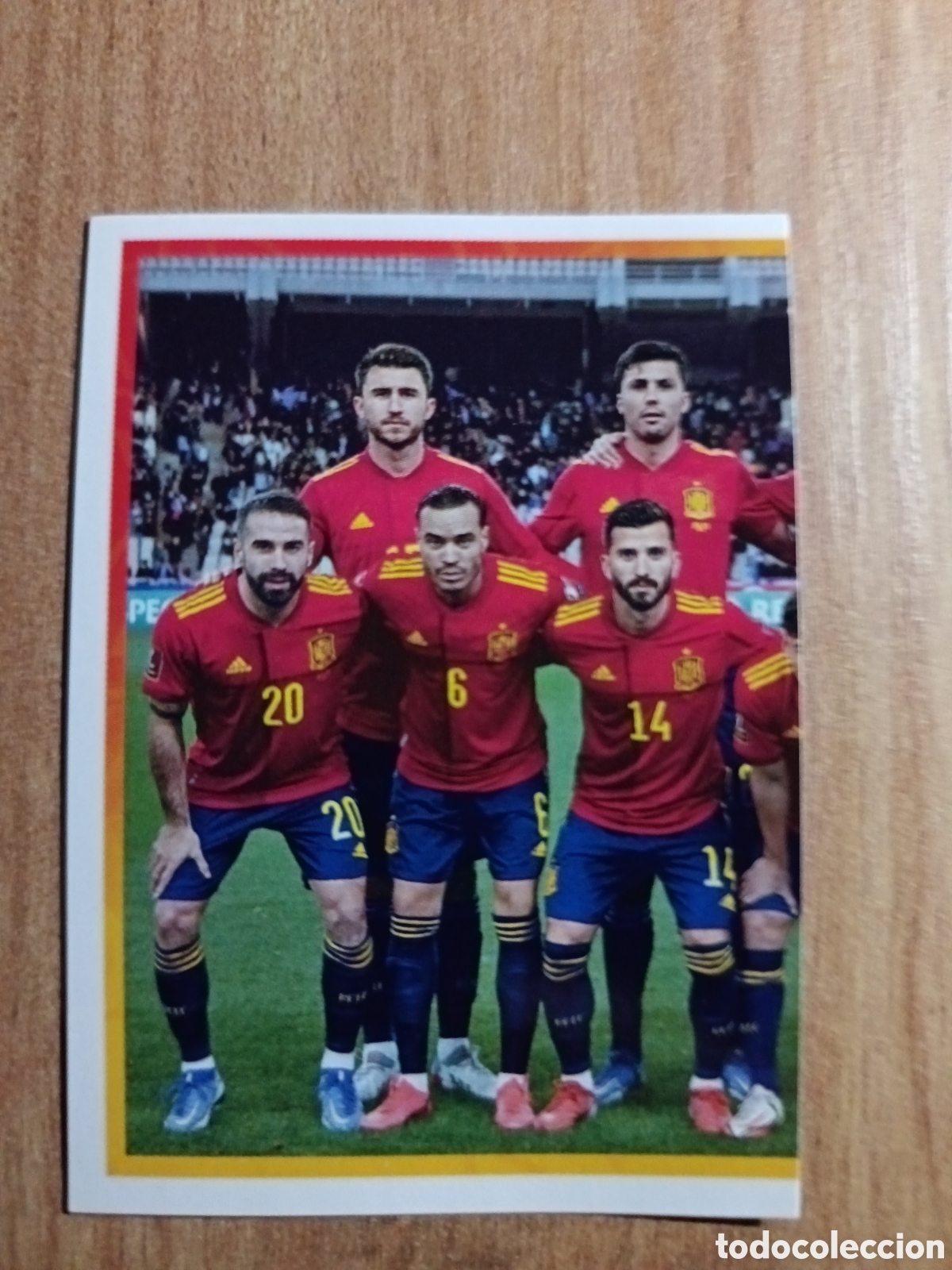 Cromos de f&uacute;tbol: 3 Equipo LOS IDOLOS DE LA ROJA ESPA&Ntilde;A CRACKS MUNDIALES 2022 PANINI
