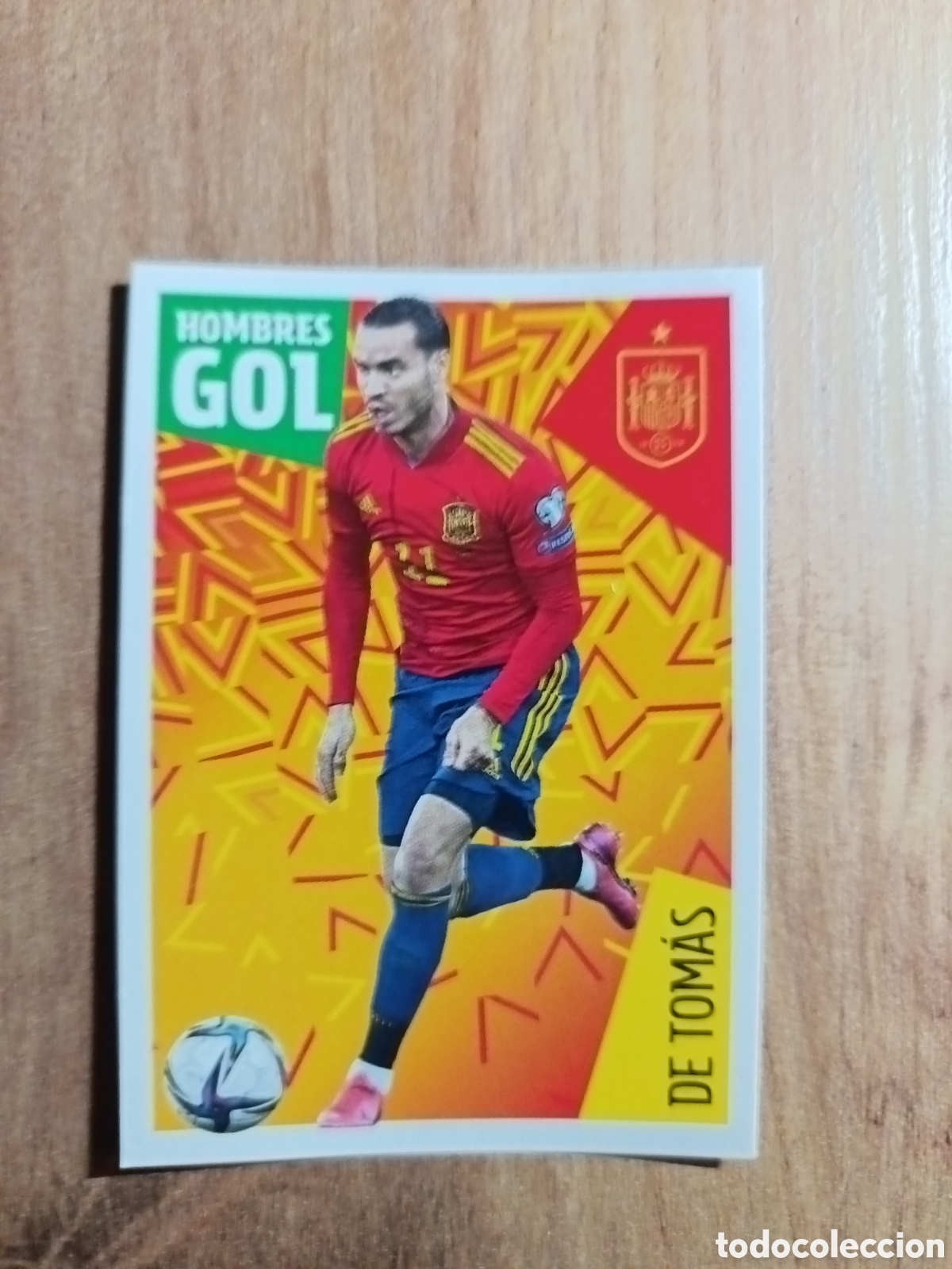 Cromos de f&uacute;tbol: 44 De Tomas LOS IDOLOS DE LA ROJA ESPA&Ntilde;A CRACKS MUNDIALES 2022 PANINI
