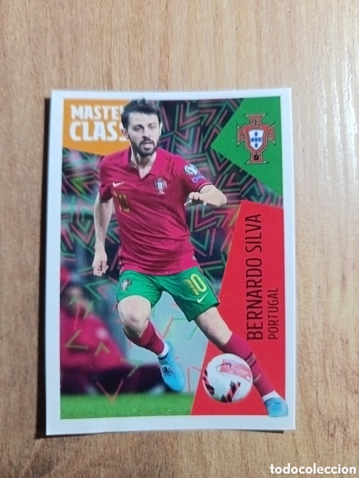 Cromos de f&uacute;tbol: 47 Bernardo Silva LOS IDOLOS DE LA ROJA ESPA&Ntilde;A CRACKS MUNDIALES 2022 PANINI