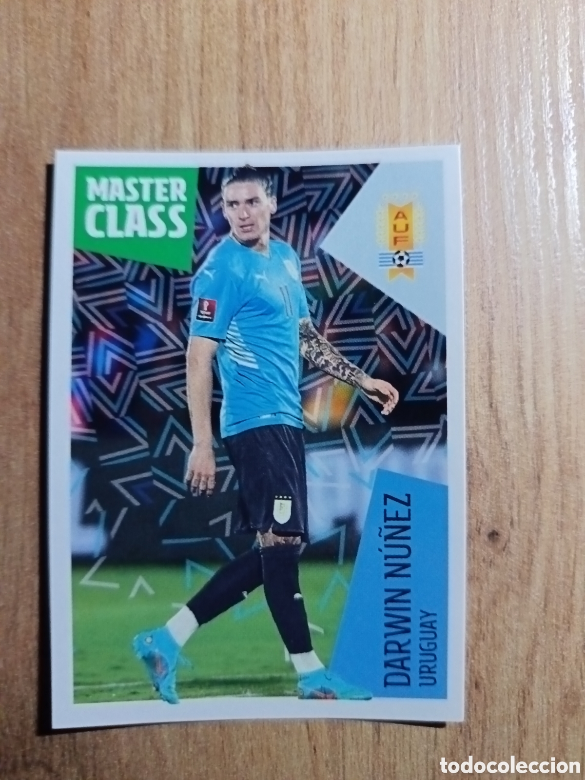 Cromos de f&uacute;tbol: 51 Darwin N&uacute;&ntilde;ez LOS IDOLOS DE LA ROJA ESPA&Ntilde;A CRACKS MUNDIALES 2022 PANINI