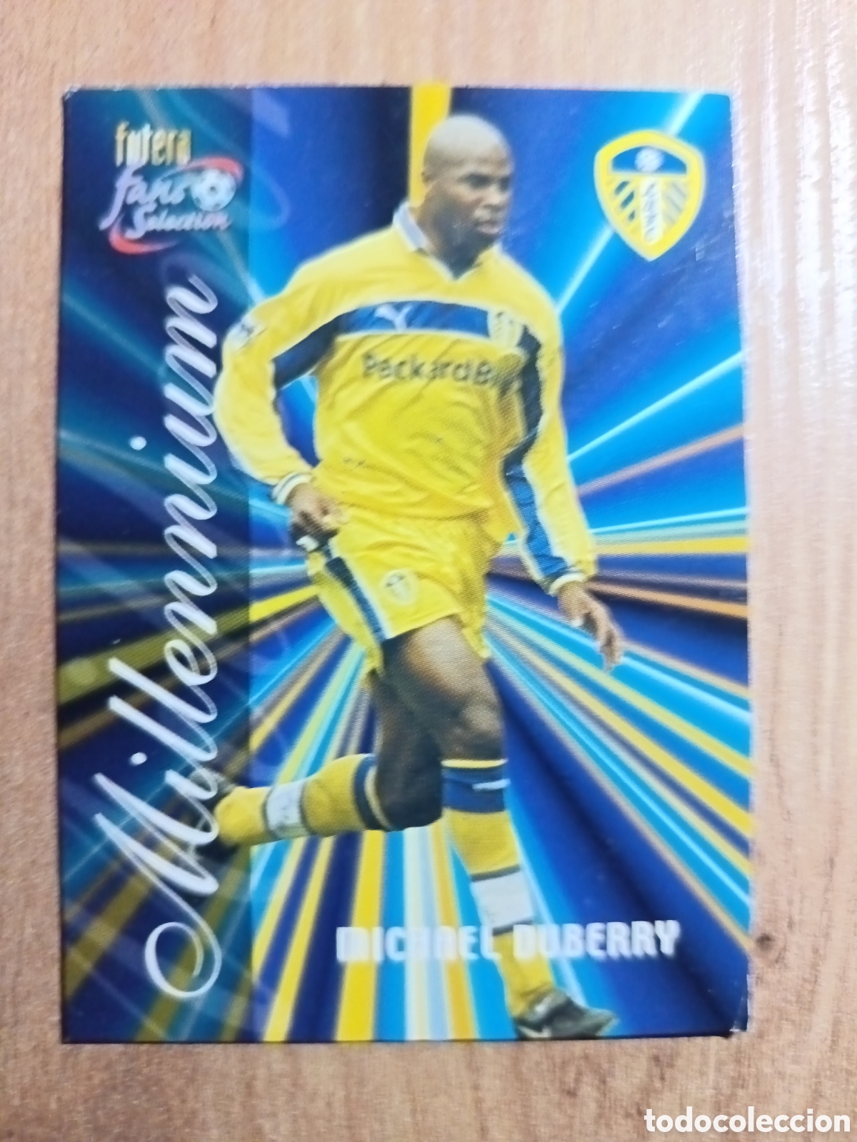 Cromos de f&uacute;tbol: MICHAEL DUBERRY 2000 Futera Fans Selection Leeds United #138 Soccer Football!