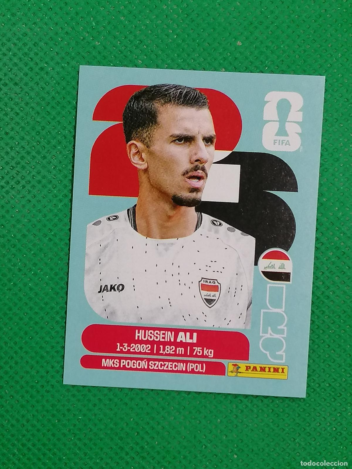 Cromos de f&uacute;tbol: IRQ 4 IRQ4 HUSSEIN ALI IRAQ ⚽ PANINI FIFA MUNDIAL WORLD CUP 26 2026 STICKER ⚽