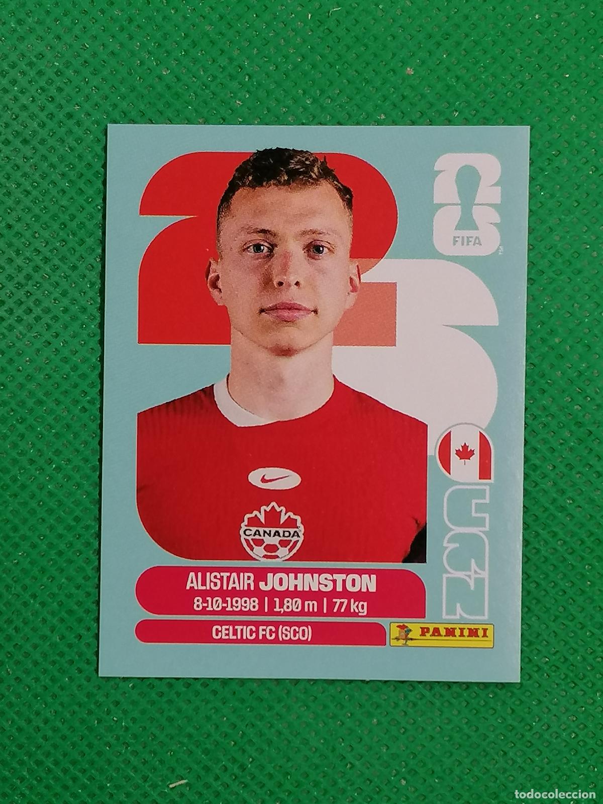 Cromos de f&uacute;tbol: CAN 4 CAN4 ALISTAR JOHNSTON CANADA ⚽ PANINI FIFA MUNDIAL WORLD CUP 26 2026 STICKER ⚽