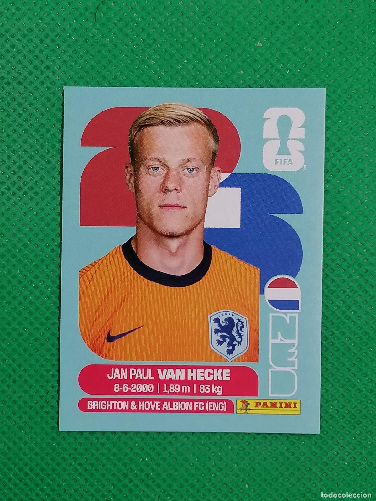Cromos de f&uacute;tbol: NED 9 NED9 JAN PAUL VAN HECKE HOLANDA ⚽ PANINI FIFA MUNDIAL WORLD CUP 26 2026 STICKER ⚽