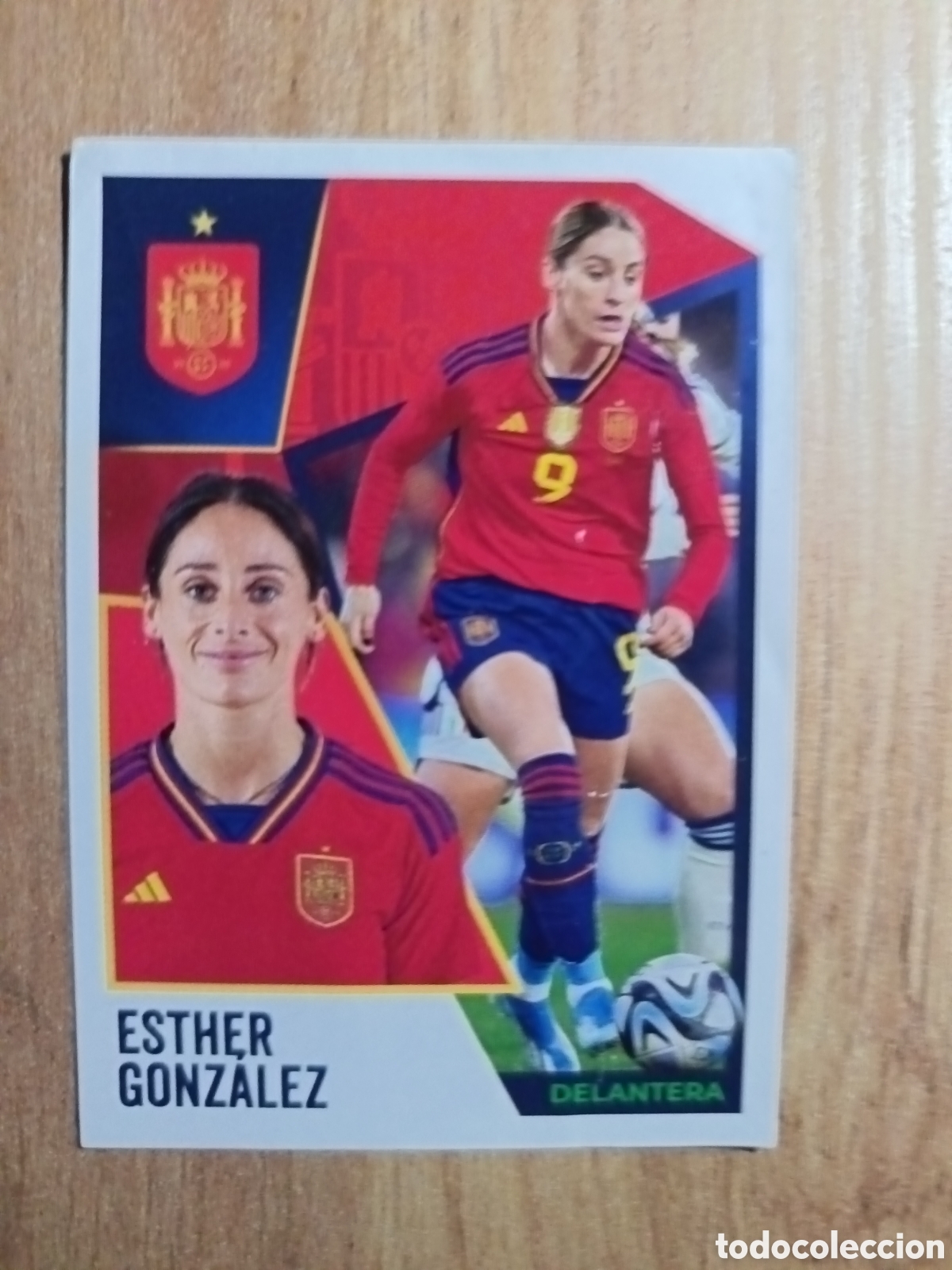 Cromos de f&uacute;tbol: 61 ESTHER GONZALEZ COLECCI&Oacute;N OFICIAL DE LA SELECCI&Oacute;N ESPA&Ntilde;OLA 2024 CARREFOUR PANINI VAMOS SELECCI&Oacute;N