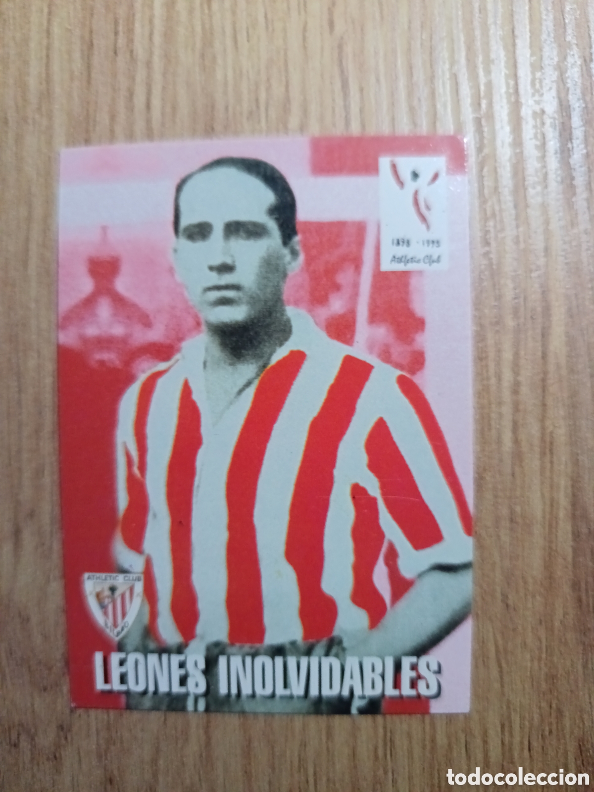 Cromos de f&uacute;tbol: 96 LEONES INOLVIDABLES BELAUSTE ,CROMO FUTBOL CENTENARIO ATHLETIC CLUB DE BILBAO , PANINI 1997 1998