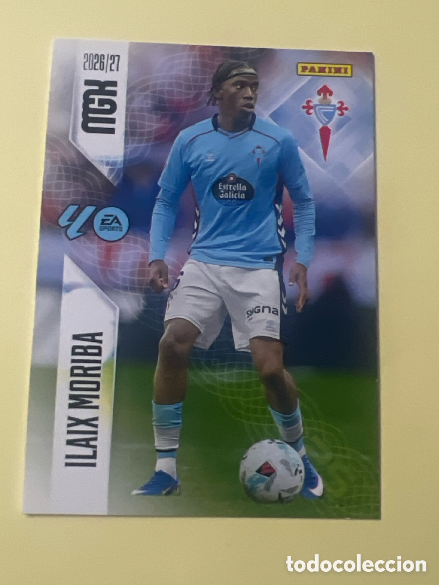Cromos de f&uacute;tbol: C5460. MGK 2026 2027 26 27 PANINI ILAIX MORIBA CELTA DE VIGO 118