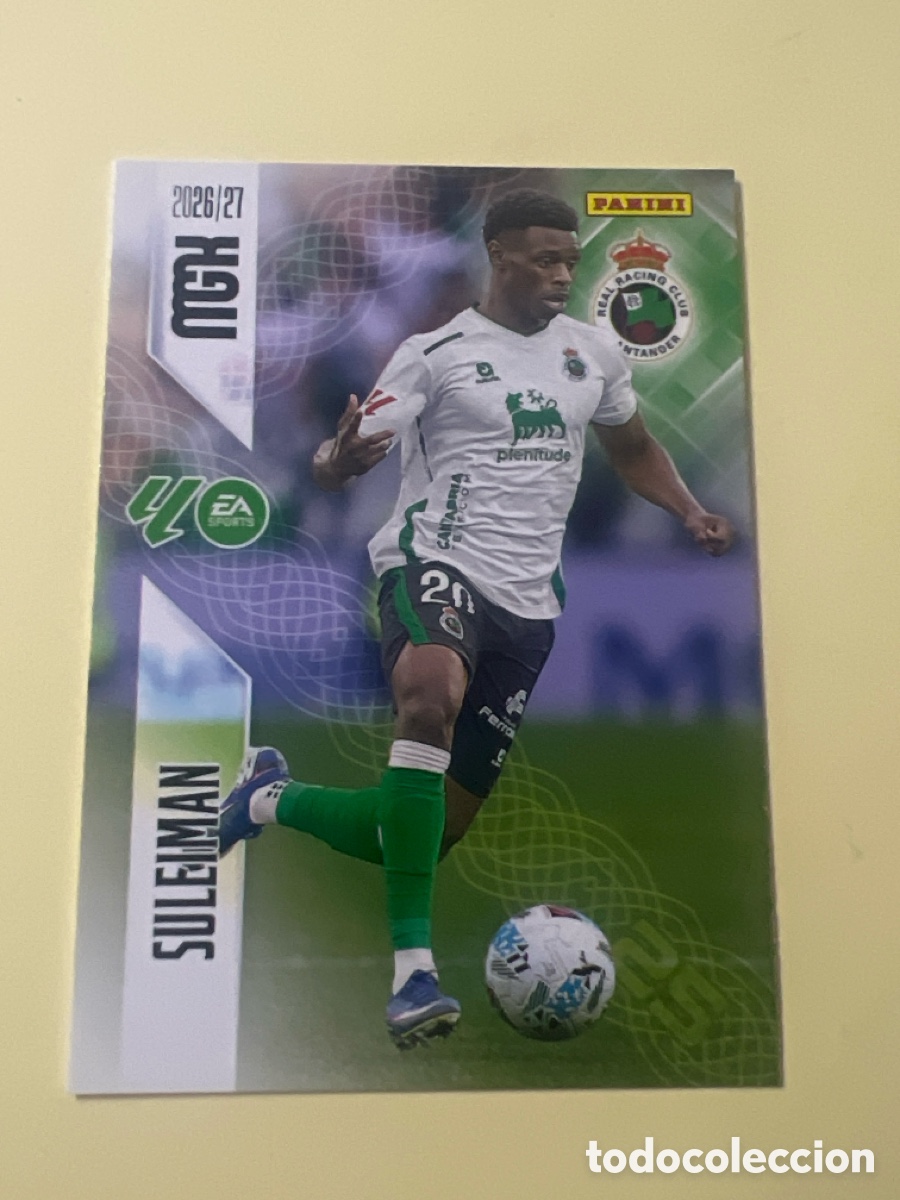Figurine di Calcio: C5467. MGK 2026/27 MEGACRACKS PANINI. #284 SULEIMAN. RACING DE SANTANDER.