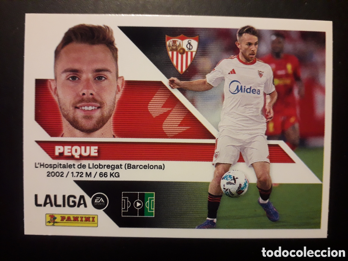 Cartes &agrave; collectionner de Football: PEQUE SEVILLA N&deg; 17 ED ESTE 2026 2027 26 27 SIN PEGAR PEDIDO M&Iacute;NIMO 3&euro;