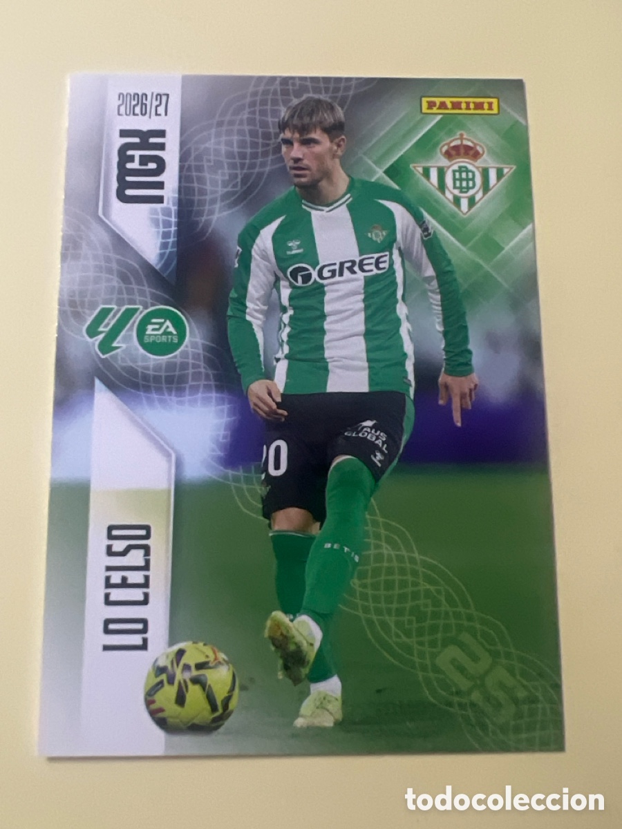 Cartes &agrave; collectionner de Football: C5481. 103 Giovani Lo Celso - Real Betis - PANINI Megacracks MGK 2026 2027 26 27
