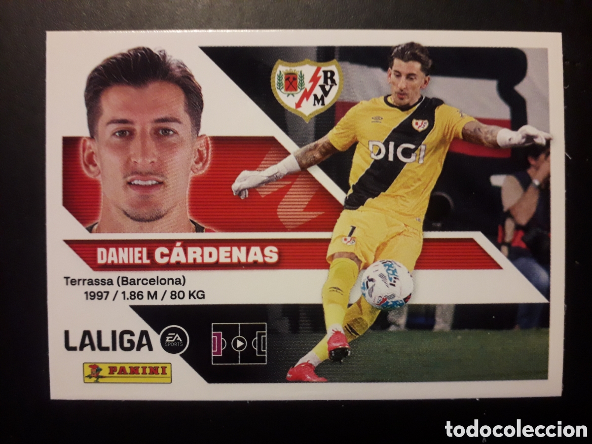 Cromos de Futebol: C&Aacute;RDENAS RAYO VALLECANO N&deg; 4 ED ESTE 2026 2027 26 27 SIN PEGAR PEDIDO M&Iacute;NIMO 3&euro;