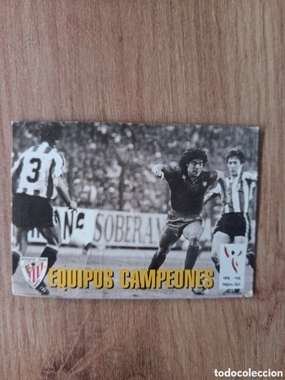Cromos de Futebol: Maradona JUGADORES 96-97 - COLECCION ATHLETIC BILBAO CENTENARIO 1998