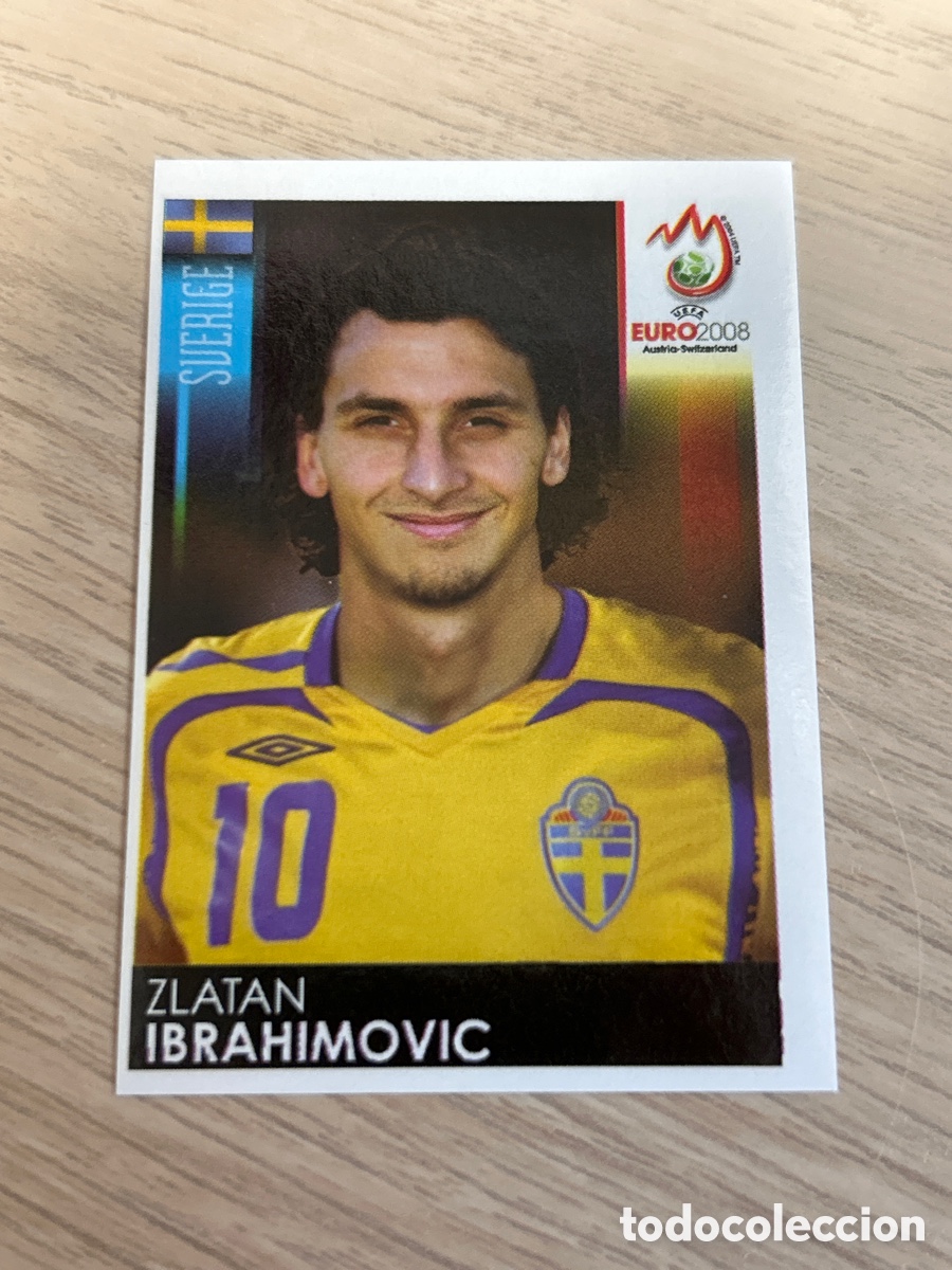Cromos de Futebol: ZLATAN IBRAHIMOVIC SELECCION SUECIA 406 PANINI EUROCOPA 2008 NUNCA PEGADO SIN PEGAR