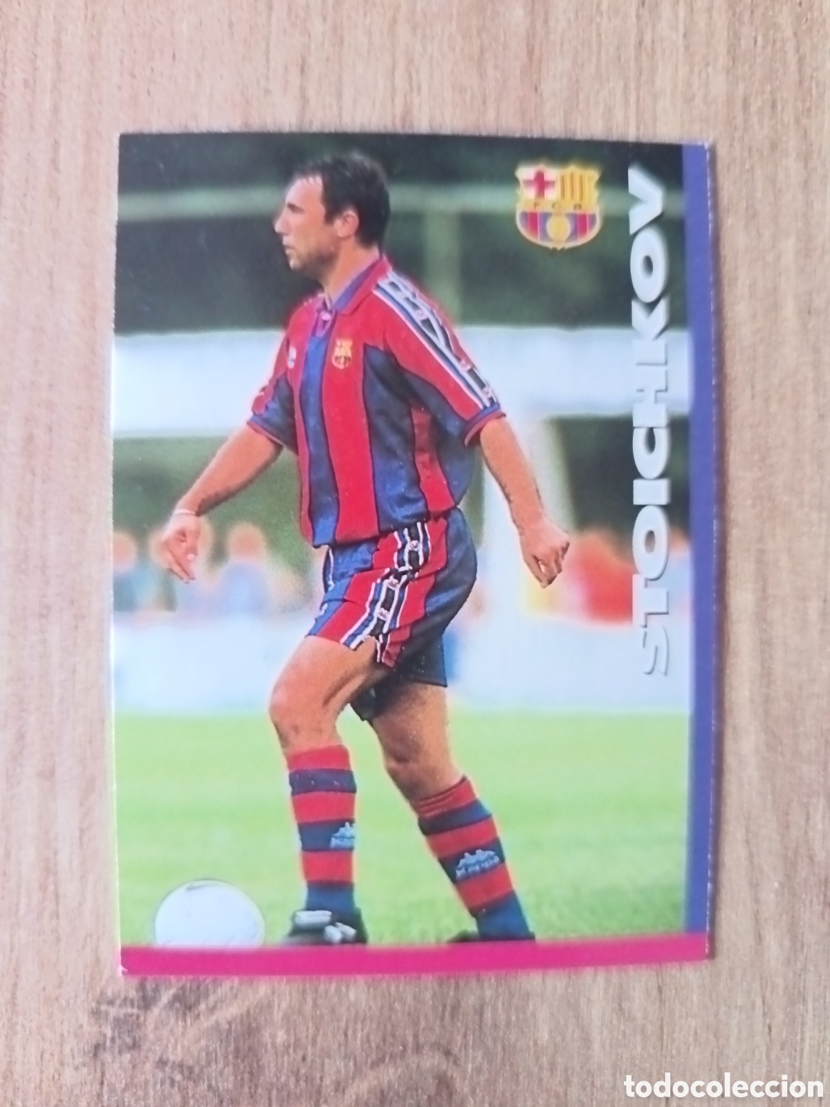 Cromos de f&uacute;tbol: 67 Stoichkov COLECCI&Oacute;N OFICIAL FC BARCELONA 1996 1997 96 97 PANINI CARD LIGA ALBUM BAR&Ccedil;A