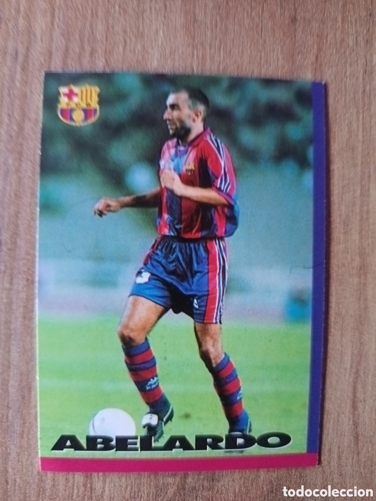 Cromos de f&uacute;tbol: Abelardo COLECCI&Oacute;N OFICIAL FC BARCELONA 1996 1997 96 97 PANINI CARD LIGA ALBUM BAR&Ccedil;A