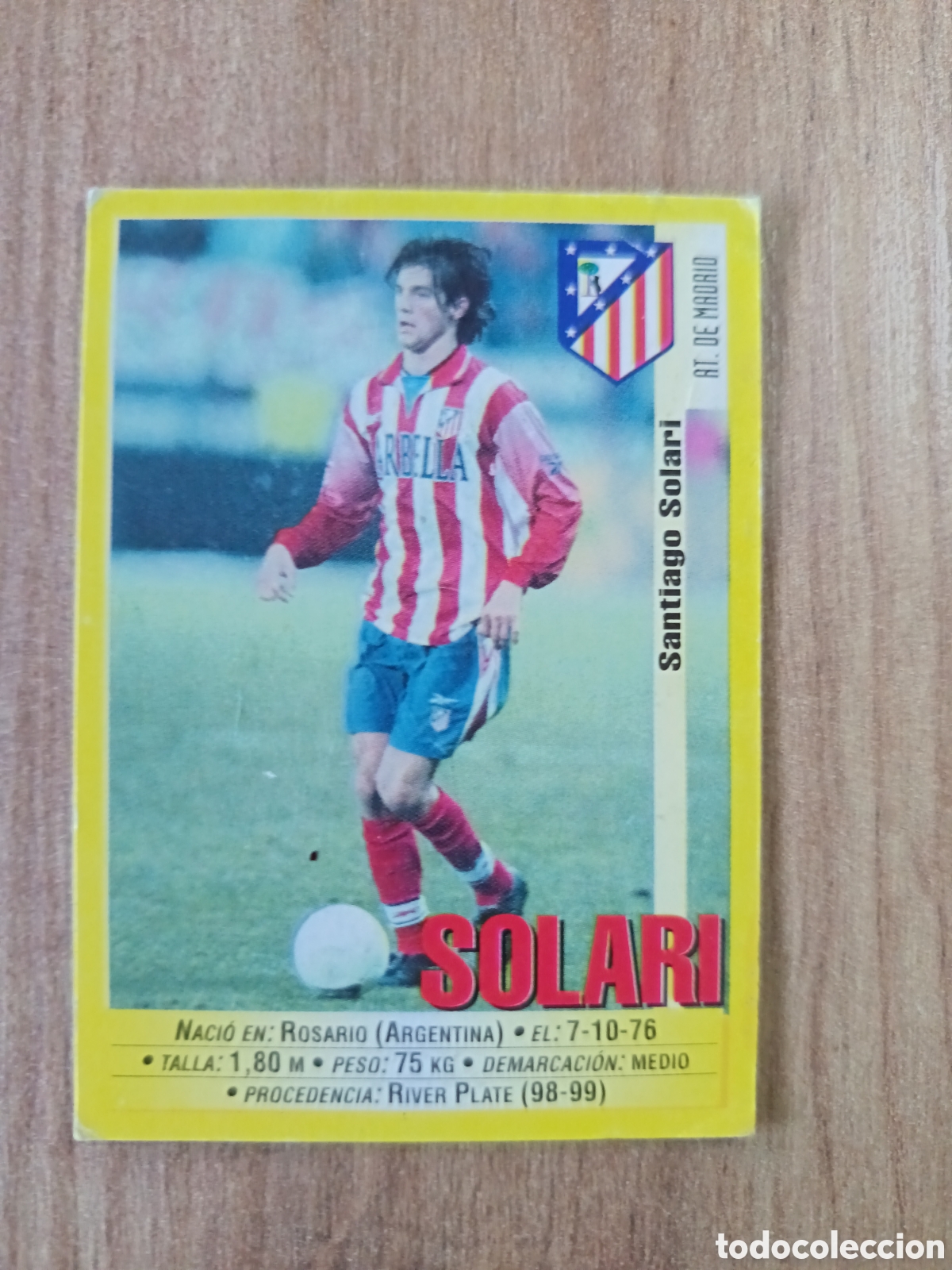 Cromos de f&uacute;tbol: 240 Solari LIGA 99-00 PANINI CROMO NUEVO NUNCA PEGADO EN BUEN ESTADO