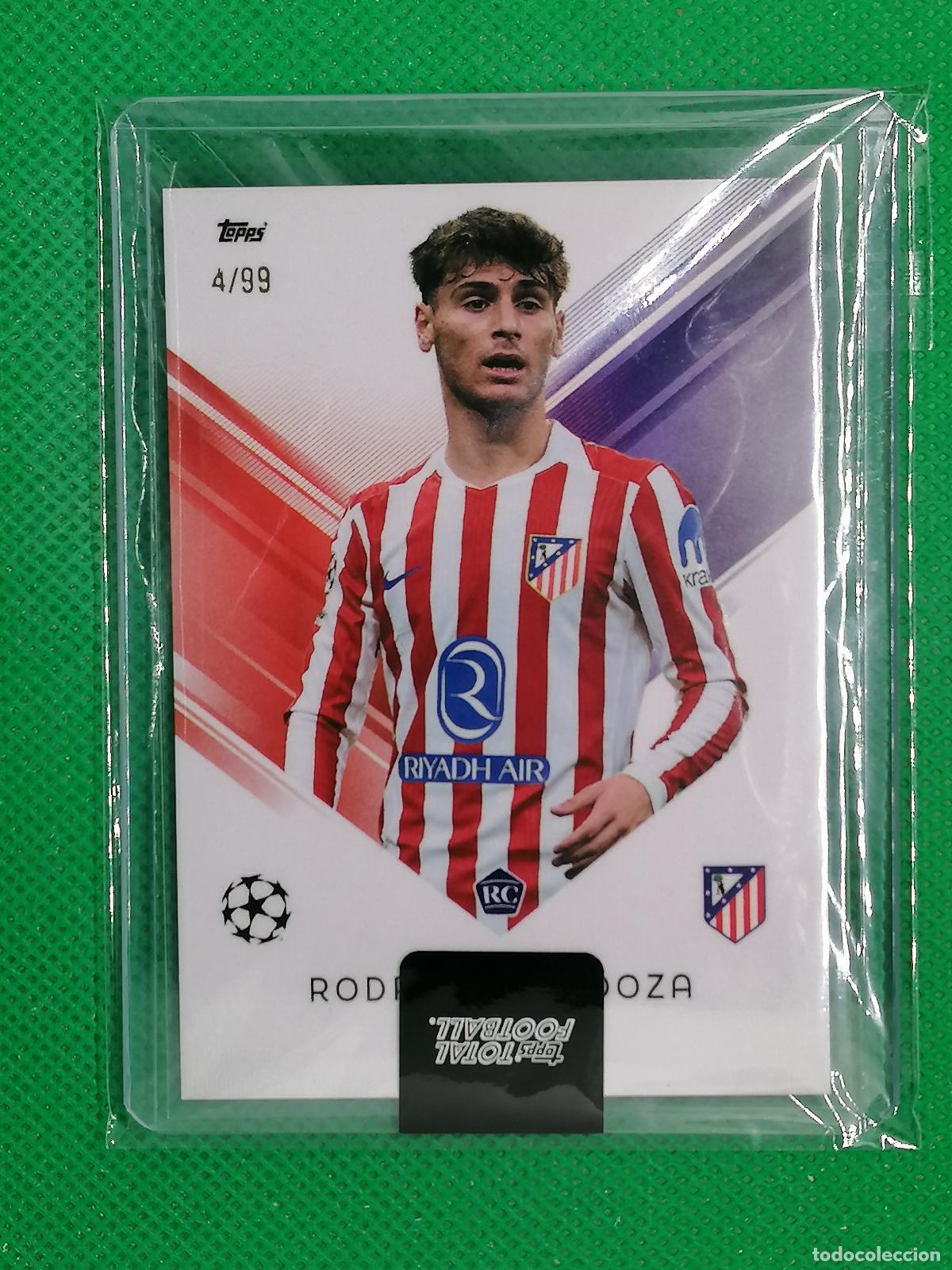 Cromos de f&uacute;tbol: RODRIGO MENDOZA ATLETICO DE MADRID BASE CARD /99 ⚽ TTF TOPPS TOTAL FOOTBALL 25 26 2025 2026 ⚽