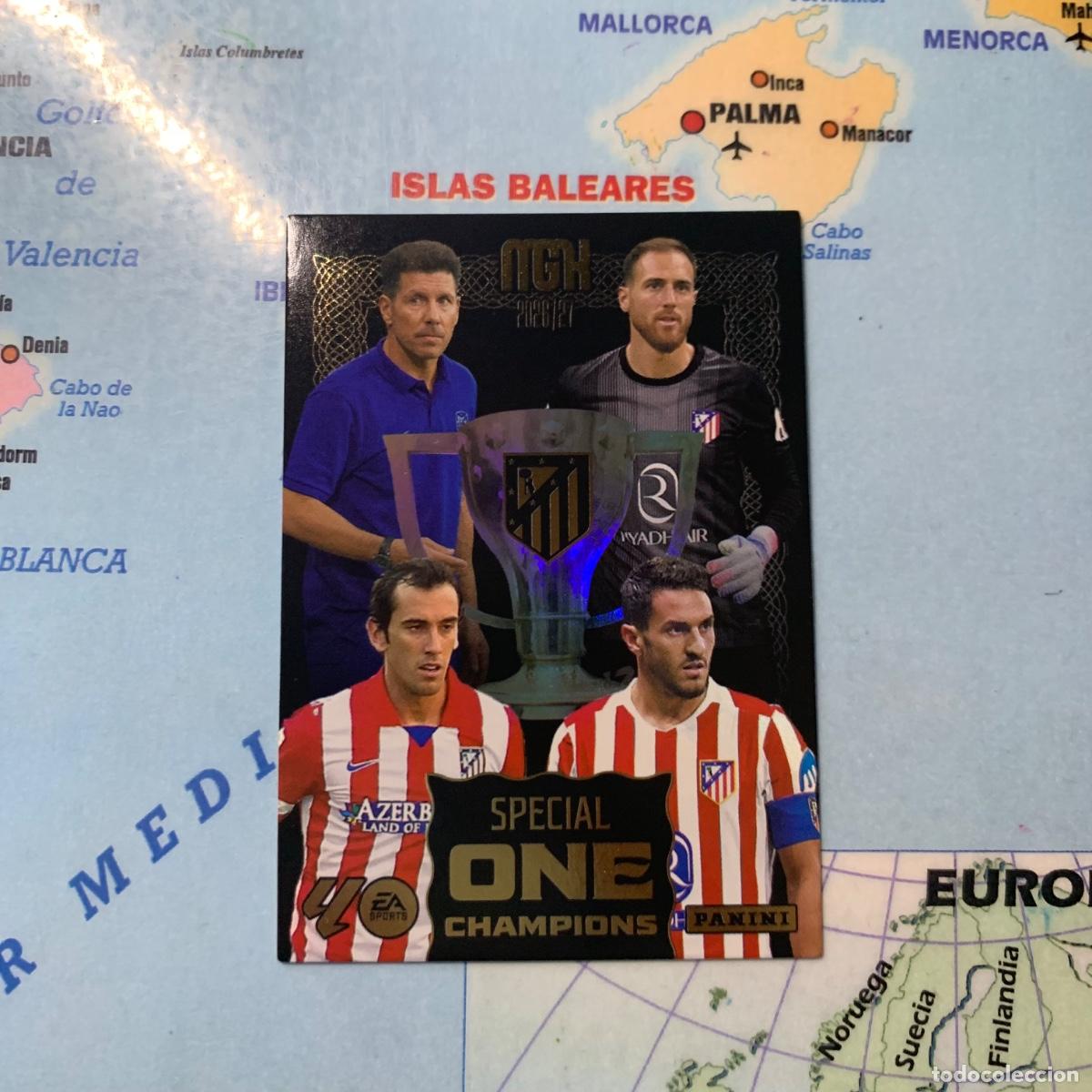 Cromos de f&uacute;tbol: Special One Champions del Atl&eacute;tico de Madrid serie on Stars On 25 megacracks 26-27 2026-2027