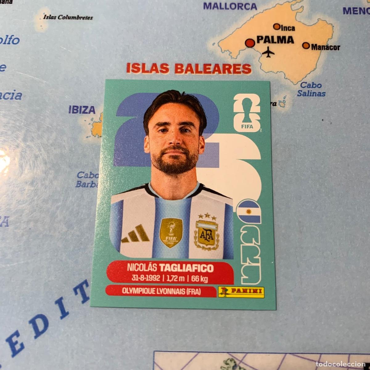 Cromos de f&uacute;tbol: Argentina n&uacute;mero 6 cromo panini Mundial Fifa World Cup 2026