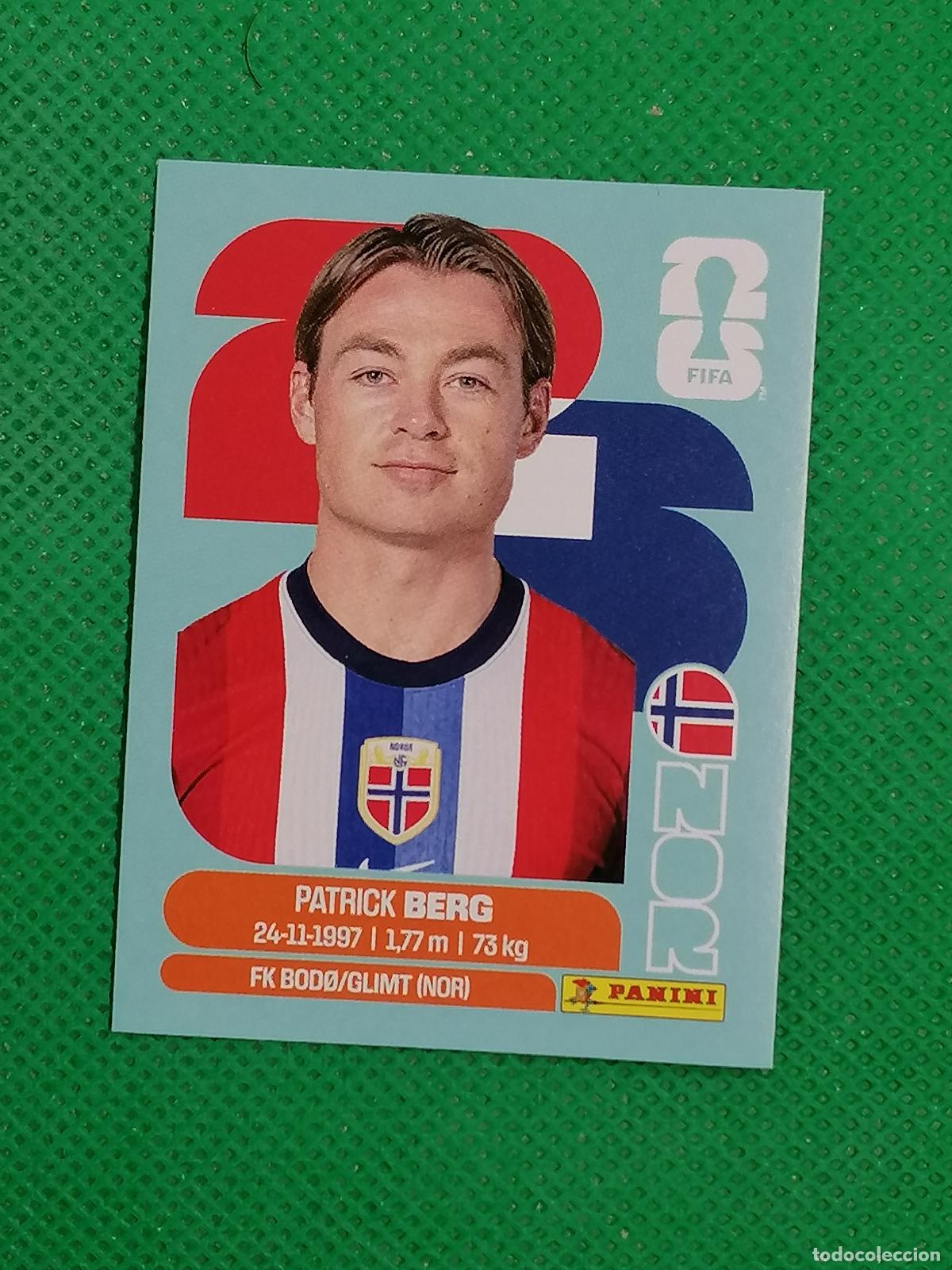 Cromos de f&uacute;tbol: NOR 14 NOR14 PATRICK BERG NORUEGA ⚽ PANINI FIFA MUNDIAL WORLD CUP 26 2026 STICKER ⚽
