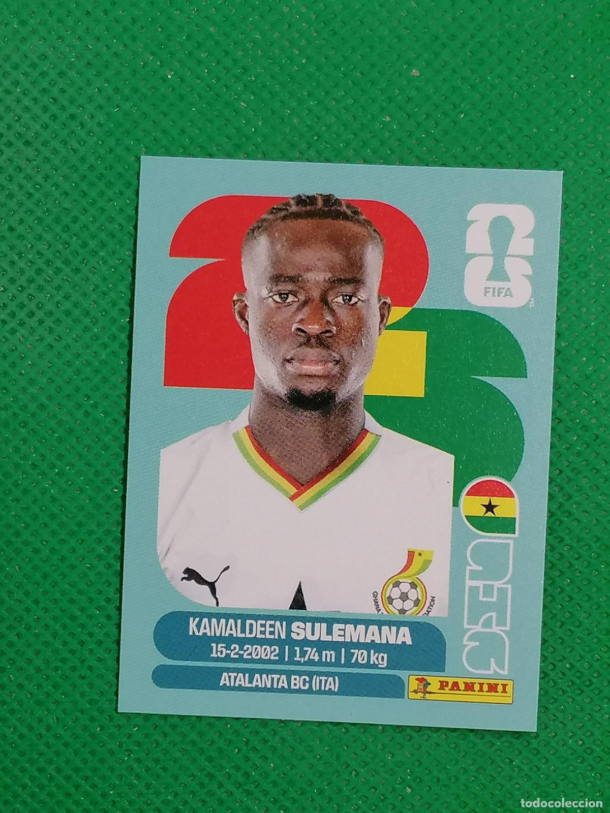Cromos de f&uacute;tbol: GHA 12 GHA12 KAMALDEEN SULEMANA GHANA ⚽ PANINI FIFA MUNDIAL WORLD CUP 26 2026 STICKER ⚽