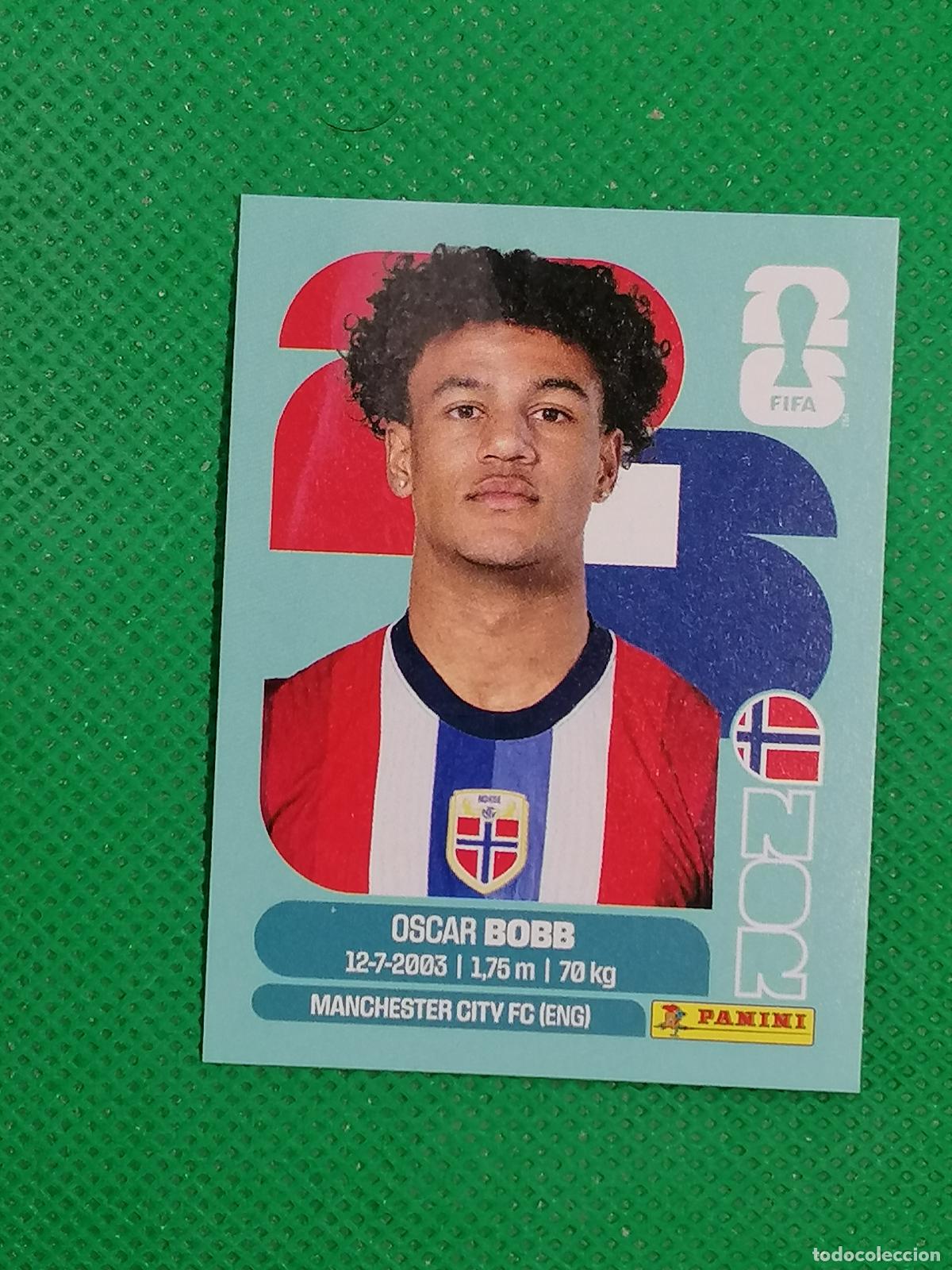Cromos de f&uacute;tbol: NOR 20 NOR20 OSCAR BOBB NORUEGA ⚽ PANINI FIFA MUNDIAL WORLD CUP 26 2026 STICKER ⚽