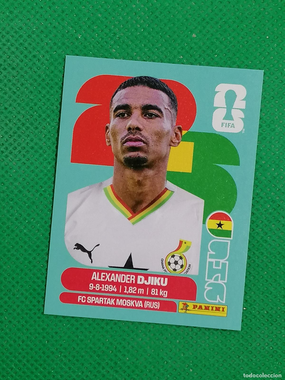 Cromos de f&uacute;tbol: GHA 6 GHA6 ALEXANDER DJIKU GHANA ⚽ PANINI FIFA MUNDIAL WORLD CUP 26 2026 STICKER ⚽