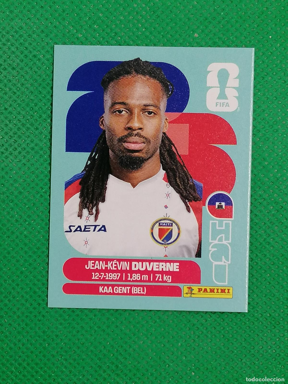 Cromos de f&uacute;tbol: HAI 5 HAI5 JEAN KEVIN DUVERNE HAITI ⚽ PANINI FIFA MUNDIAL WORLD CUP 26 2026 STICKER ⚽