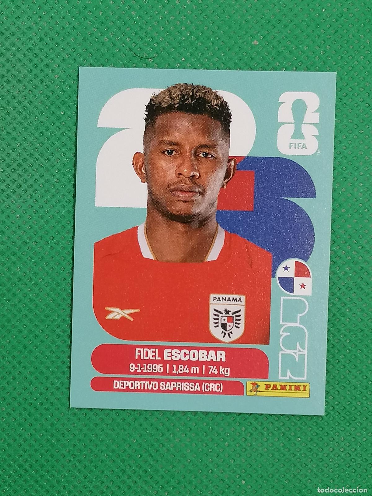 Cromos de f&uacute;tbol: PAN 4 PAN4 FIDEL ESCOBAR PANAMA ⚽ PANINI FIFA MUNDIAL WORLD CUP 26 2026 STICKER ⚽