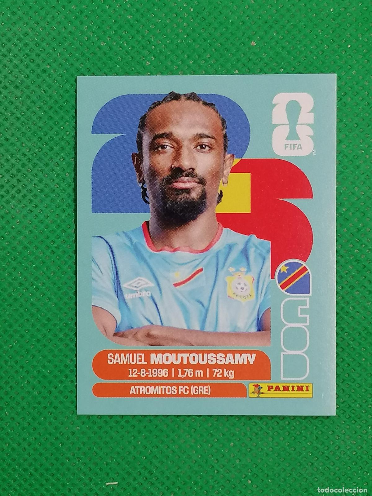 Cromos de f&uacute;tbol: COD 11 COD11 SAMUEL MOUTOUSSAMV REPUBLICA CONGO ⚽ PANINI FIFA MUNDIAL WORLD CUP 26 2026 STICKER ⚽