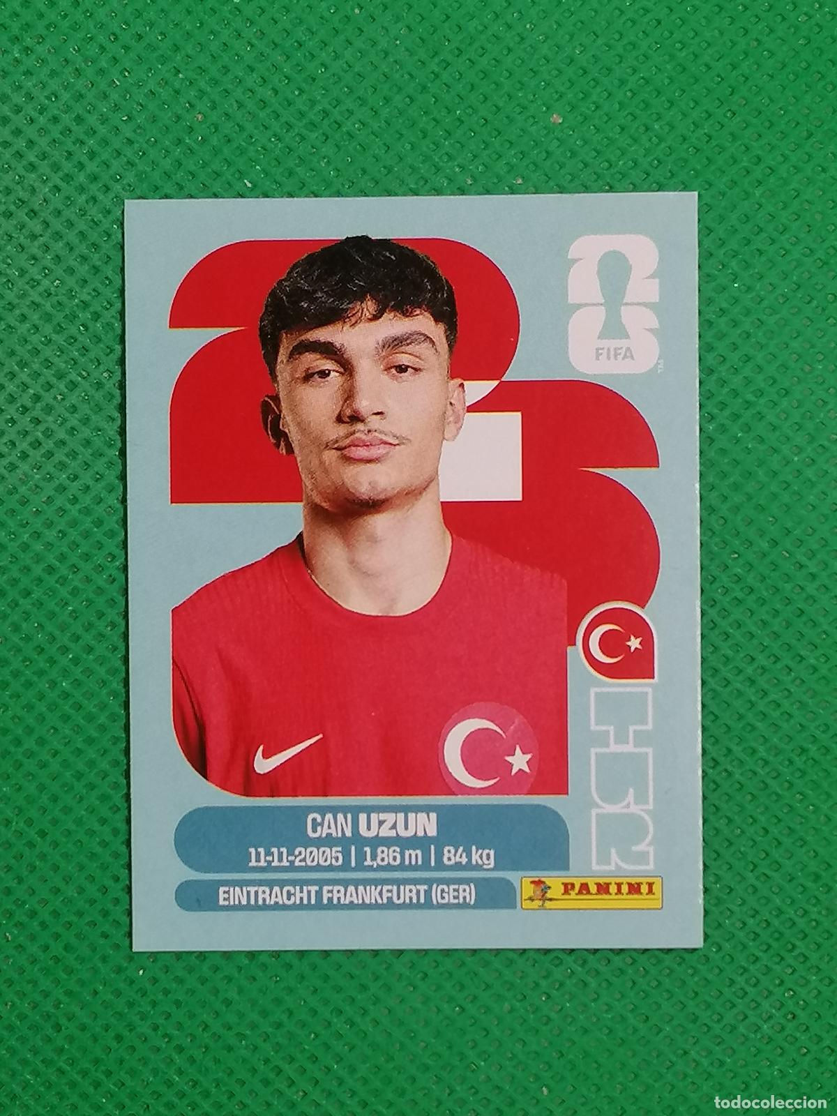 Cromos de f&uacute;tbol: TUR 17 TUR17 CAN UZUN TURQUIA ⚽ PANINI FIFA MUNDIAL WORLD CUP 26 2026 STICKER ⚽