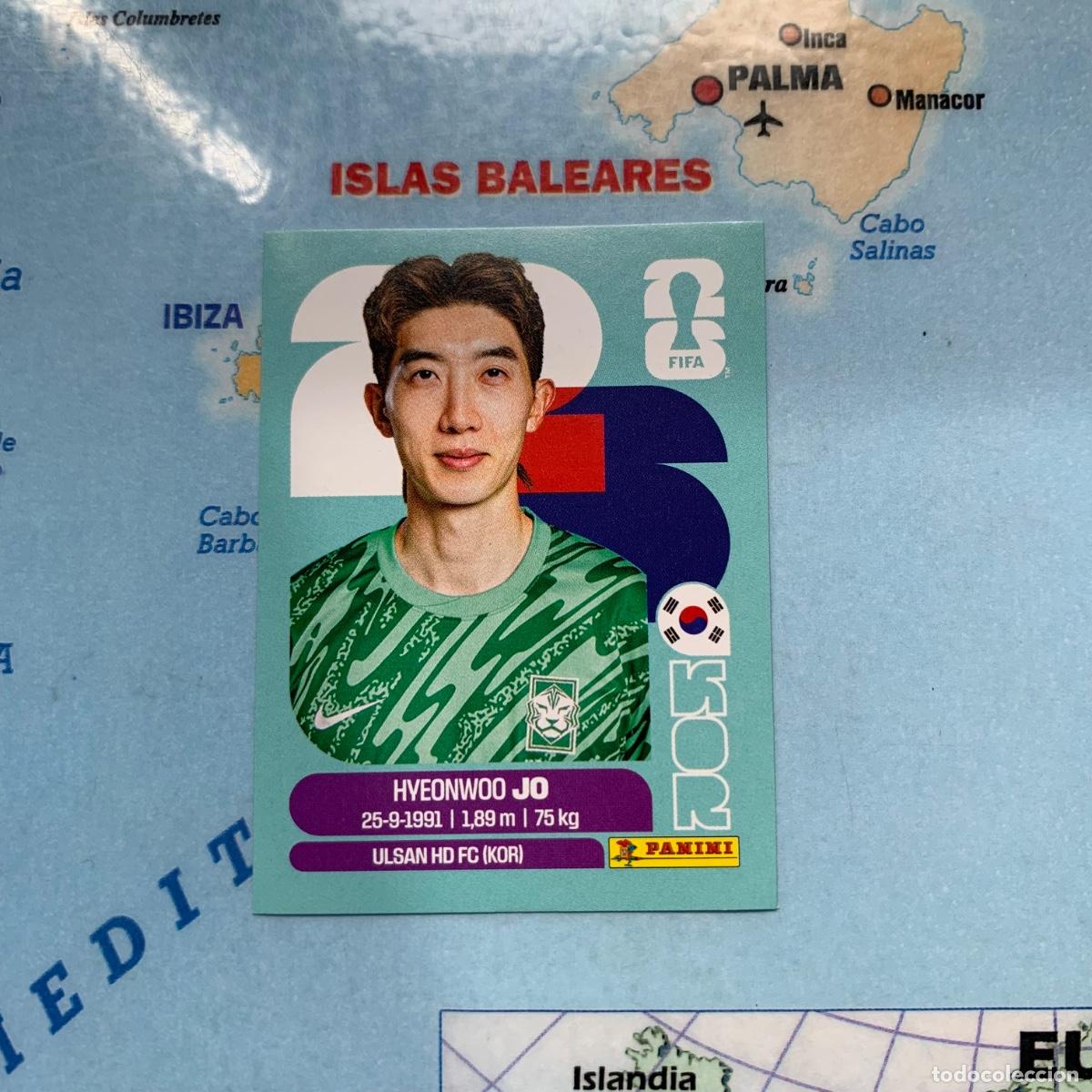 Cromos de f&uacute;tbol: Korea numero 2 cromo panini Mundial Fifa World Cup 2026