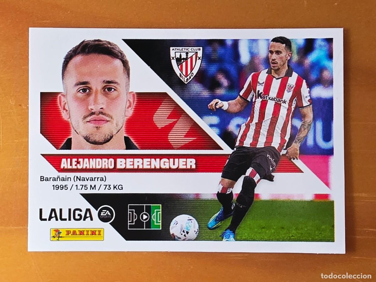 Cromos de f&uacute;tbol: 16 Alejandro Berenguer, Athletic Club de Bilbao, Panini Ediciones Liga Este 2026 2027 sin pegar
