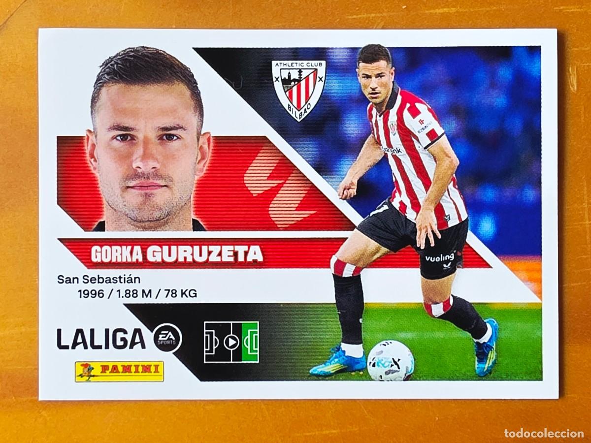 Cromos de f&uacute;tbol: 20 Gorka Guruzeta, Athletic Club de Bilbao, Panini Ediciones Liga Este 2026 2027 sin pegar