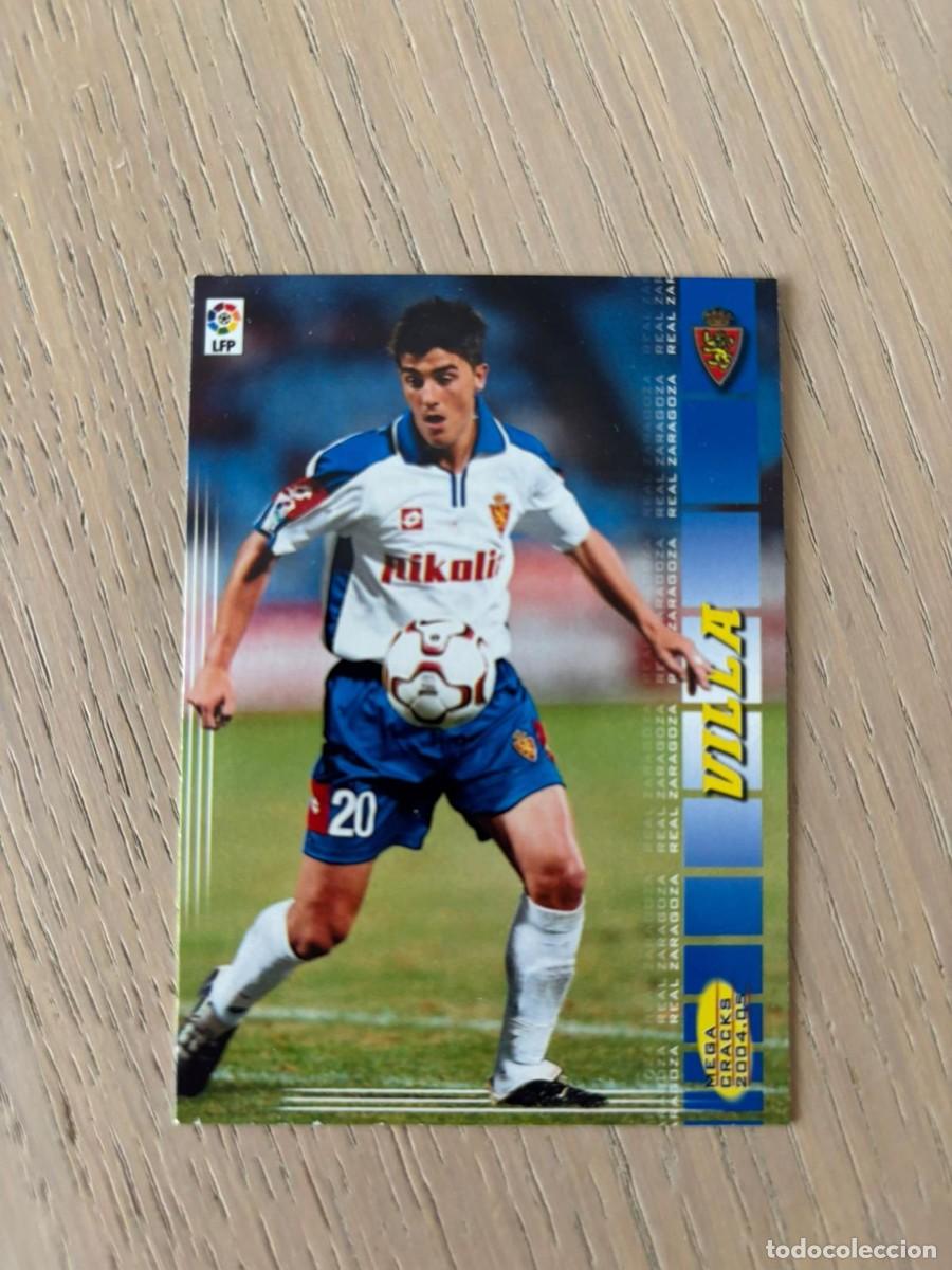 Cromos de f&uacute;tbol: DAVID VILLA N&ordm; 359 (REAL ZARAGOZA) MEGACRACKS 2004 2005 04 05 PANINI - CROMO LIGA CARD F&Uacute;TBOL MGK