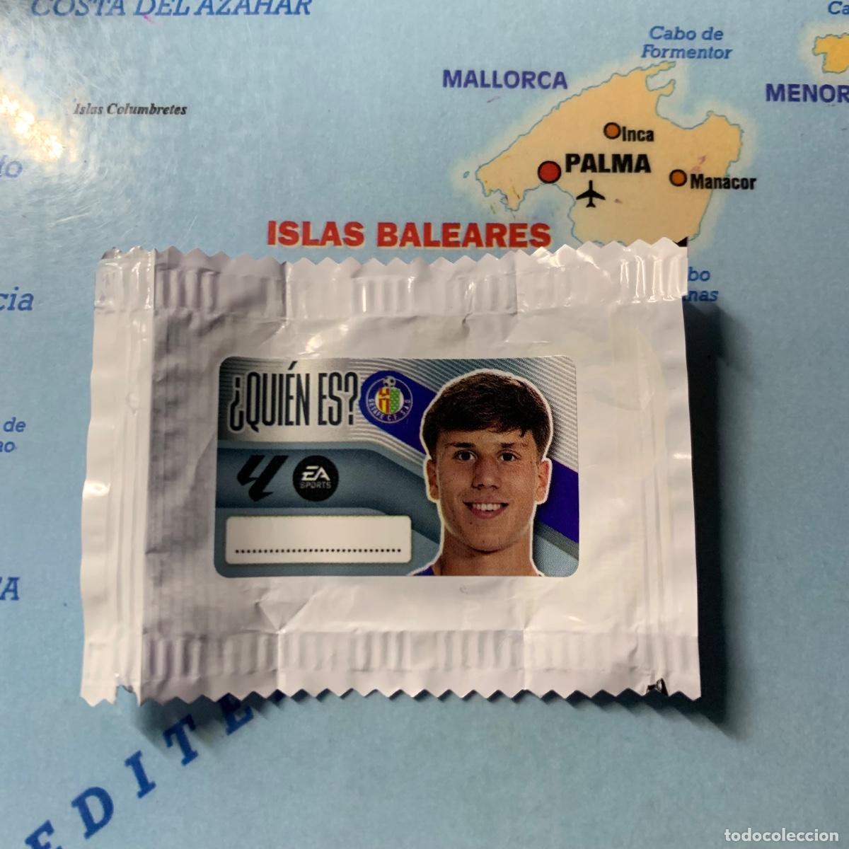 Cromos de f&uacute;tbol: Cromo chicle quien es Davinchi del Getafe liga este 26-27 2026-2027