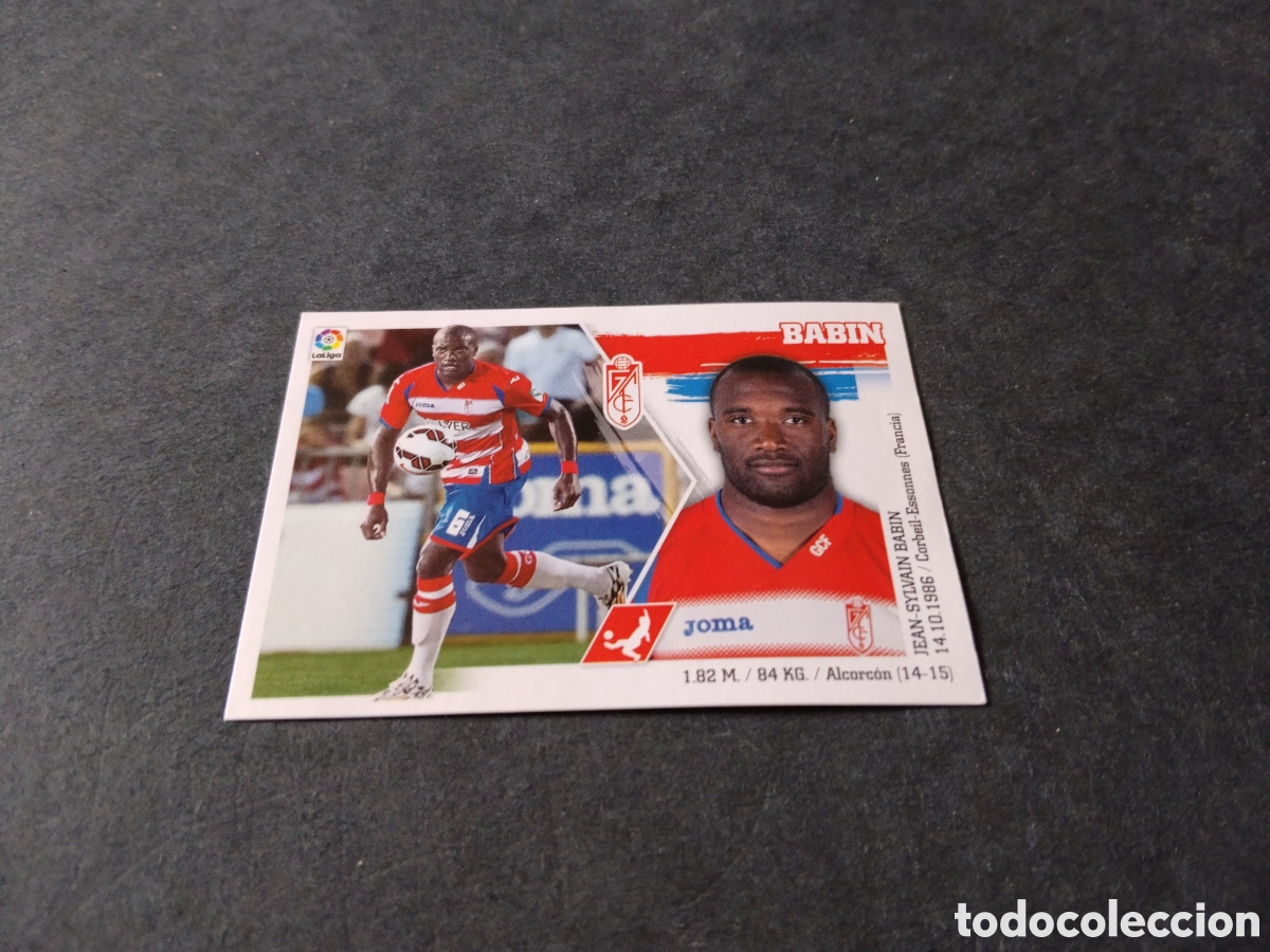 Cromos de f&uacute;tbol: Cromo futbol 2015-16 Babin, Granada