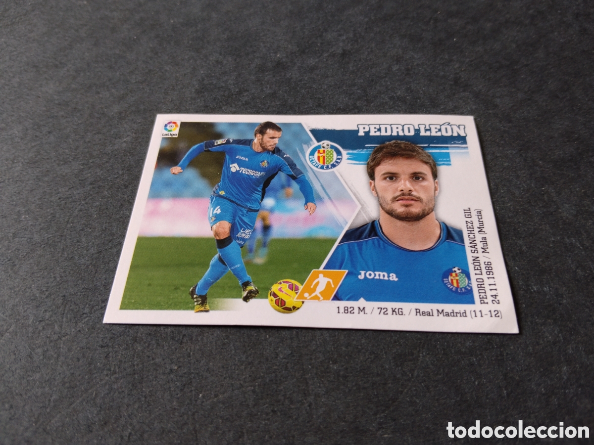 Cromos de f&uacute;tbol: Cromo futbol 2015-16 Pedro Le&oacute;n, Getafe