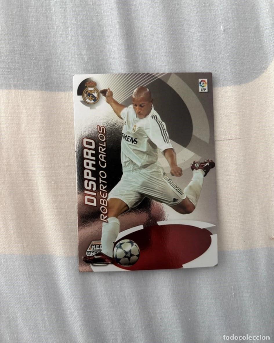 Fu&szlig;ball-Sticker: ROBERTO CARLOS - 409 - REAL MADRID - DISPARO - MEGACRACKS 2006-2007 - 06 07