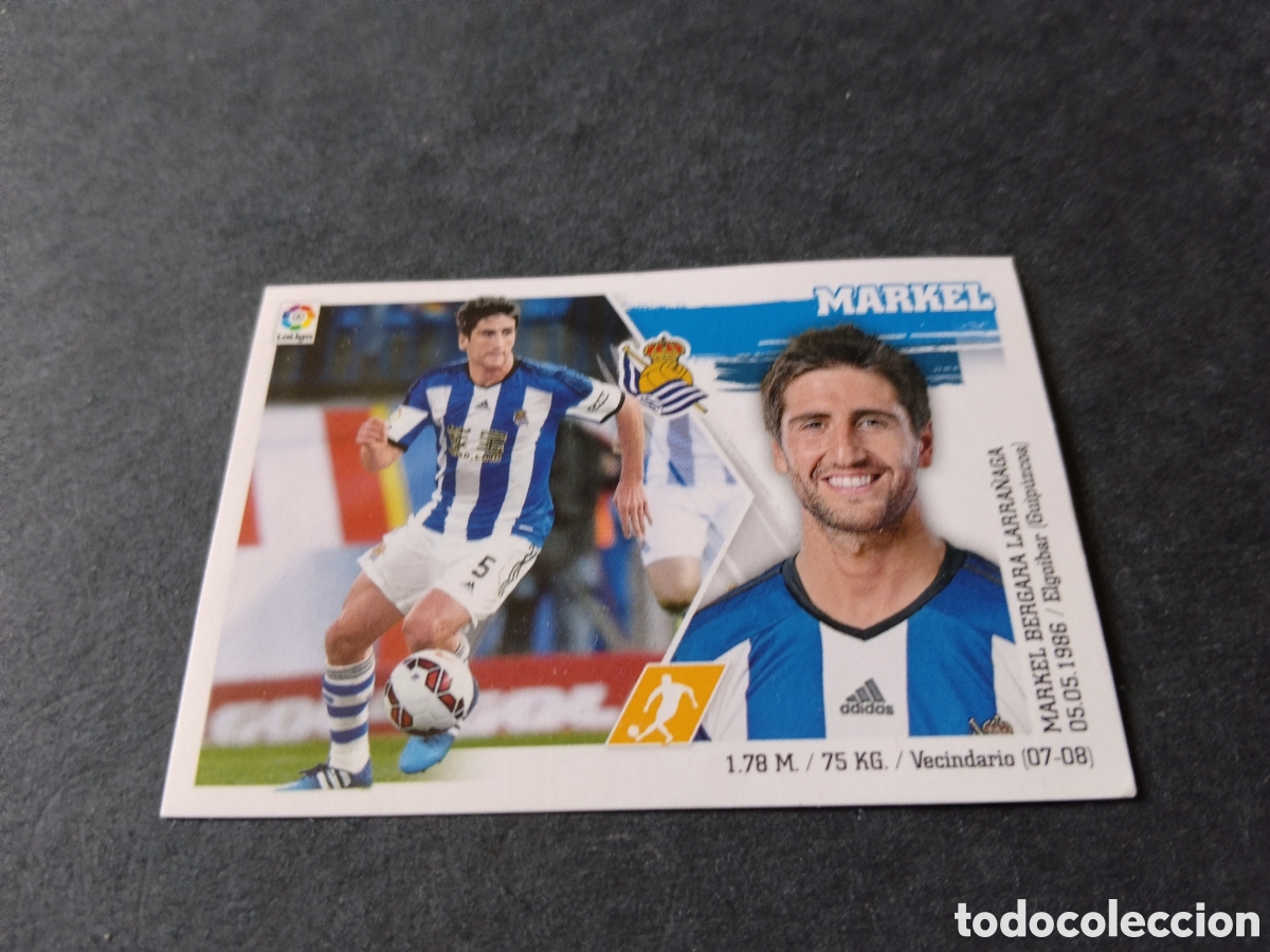 Fu&szlig;ball-Sticker: Cromo futbol 2015-16 Markel, Real Sociedad